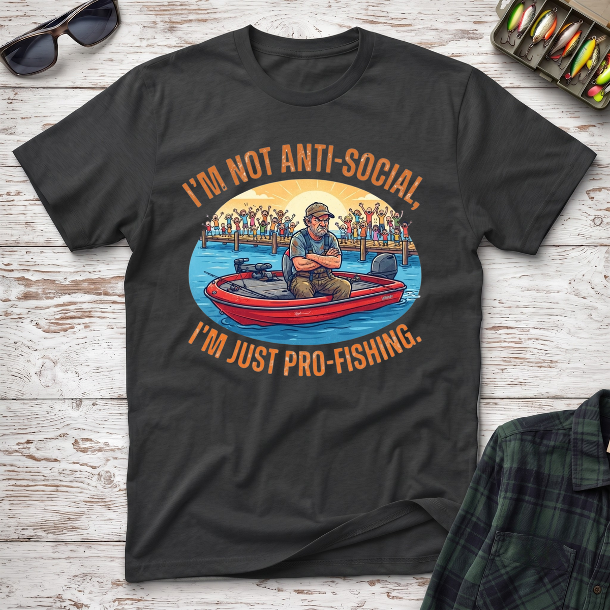 I'm Not Anti-Social T-Shirt