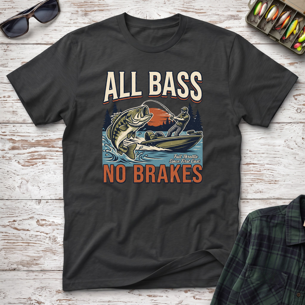 All Bass No Brakes T-Shirt