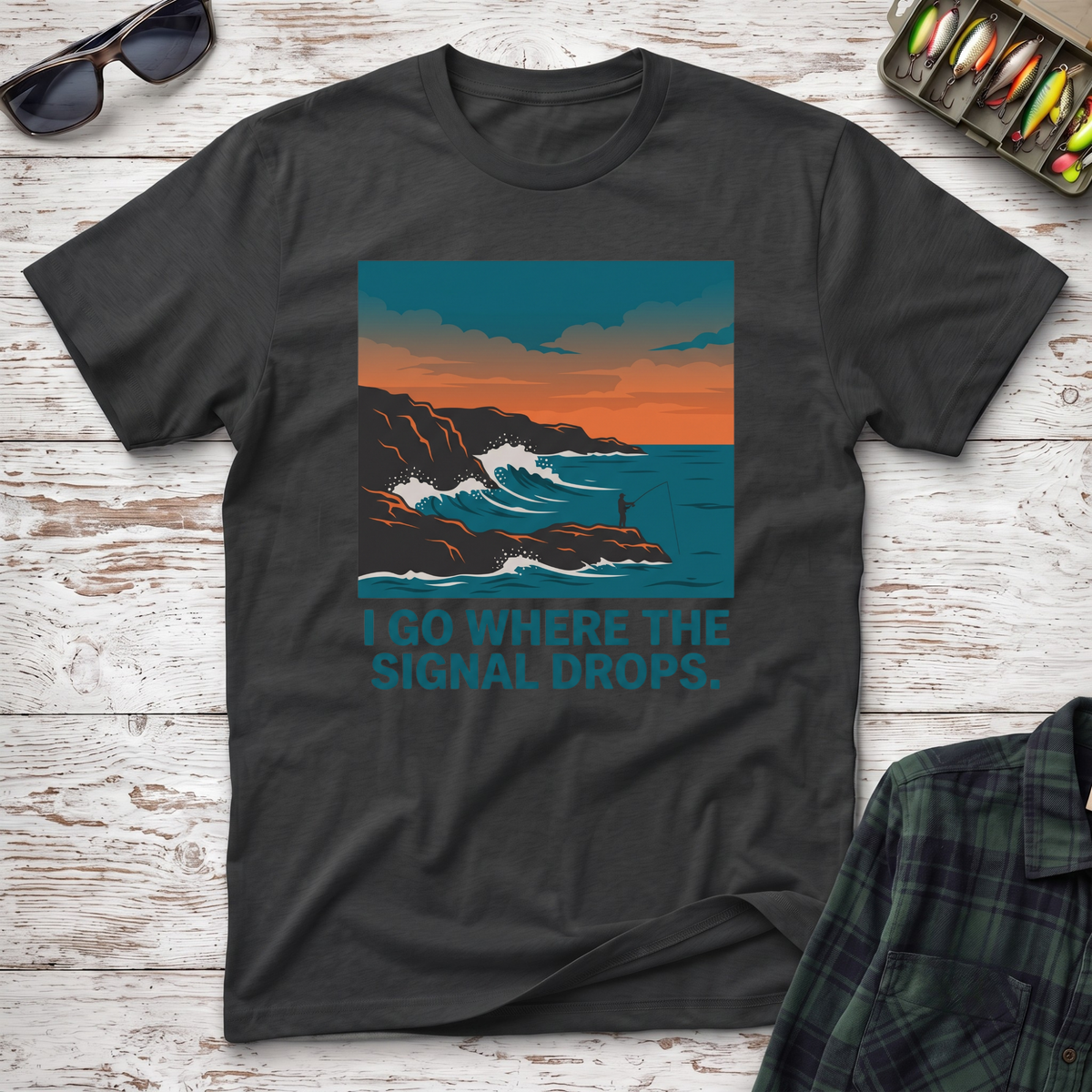 Where The Signal Drops T-Shirt