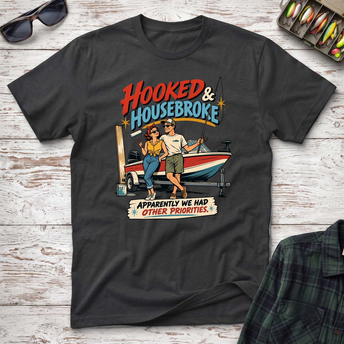 Hooked and Housebroke T-Shirt