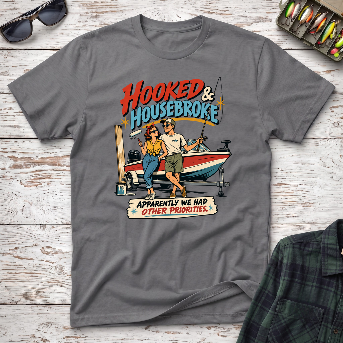 Hooked and Housebroke T-Shirt