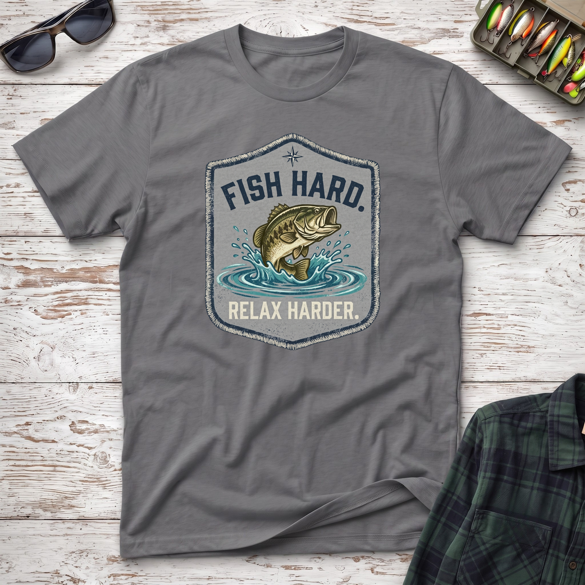 Fish Hard Bass T-Shirt