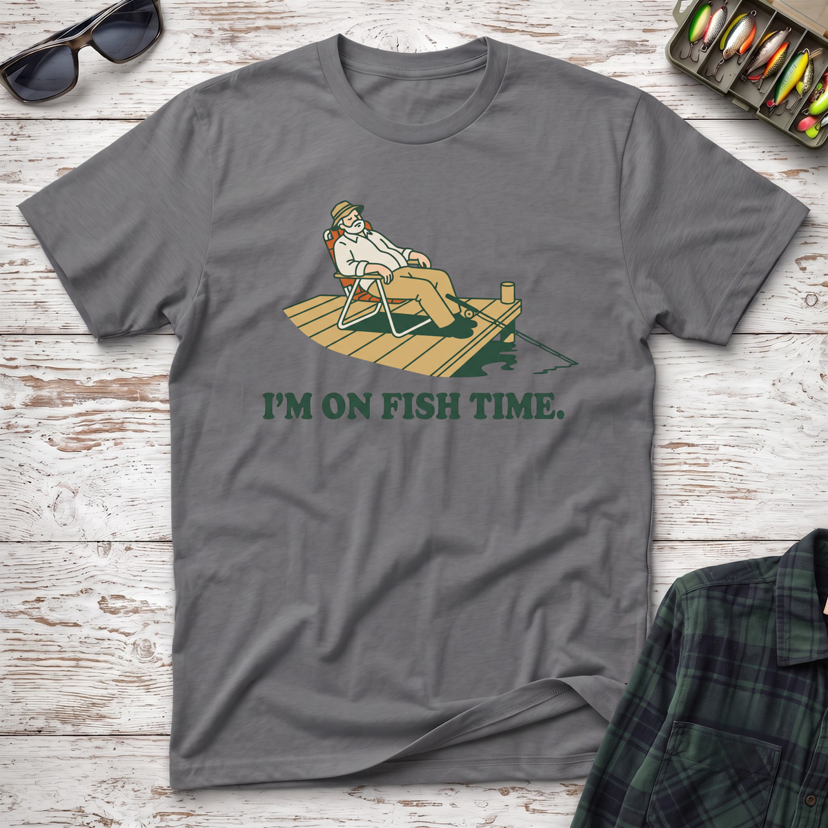 I'm On Fish Time T-Shirt