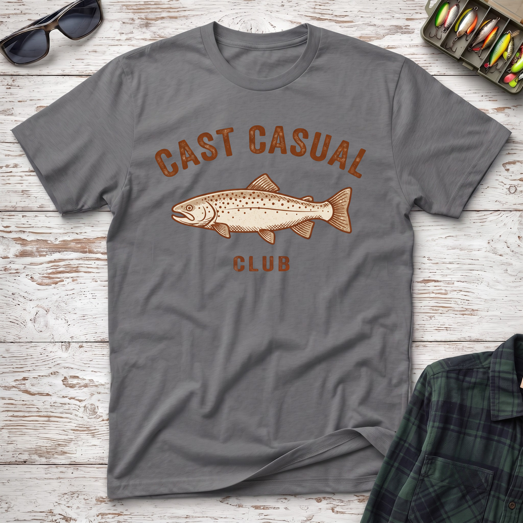 Cast Casual Club Brown T-Shirt