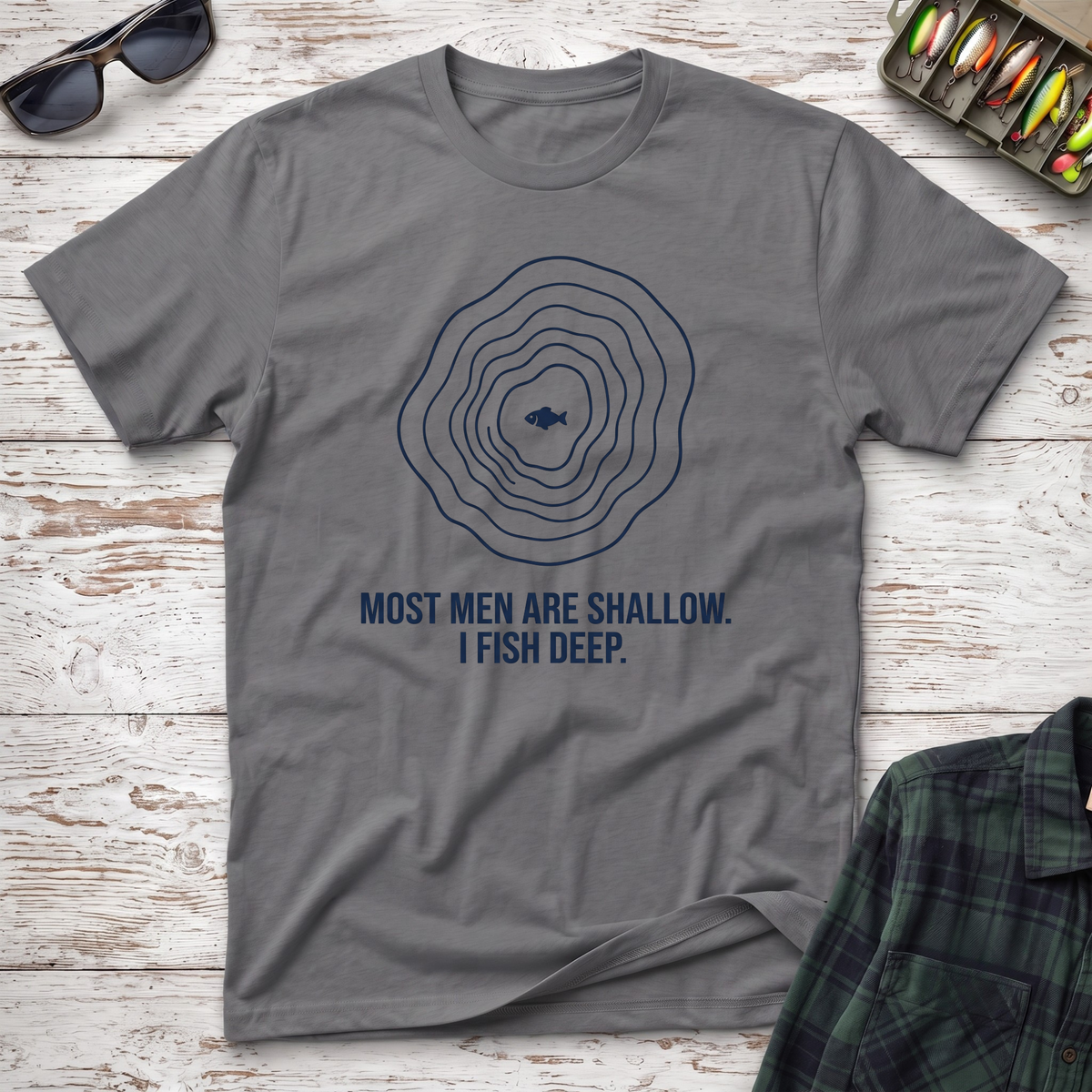 I Fish Deep T-Shirt