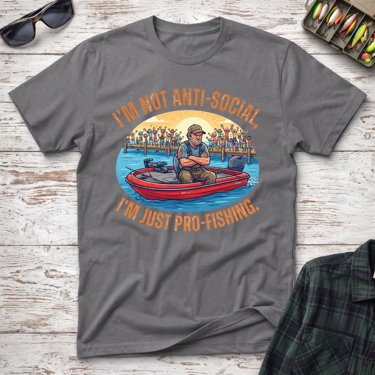 I'm Not Anti-Social T-Shirt