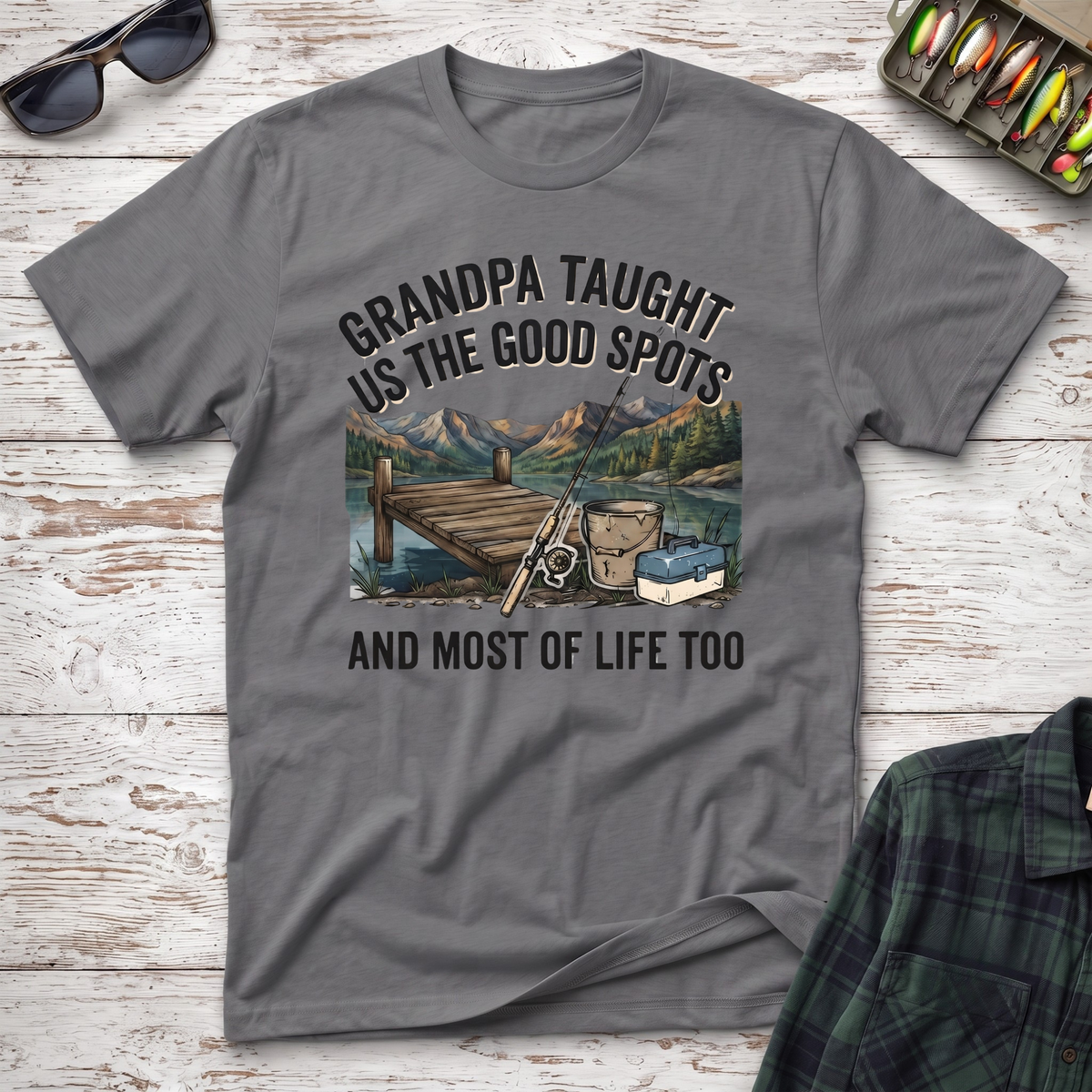 Grandpa Taught Us T-Shirt