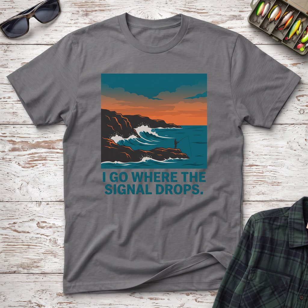 Where The Signal Drops T-Shirt
