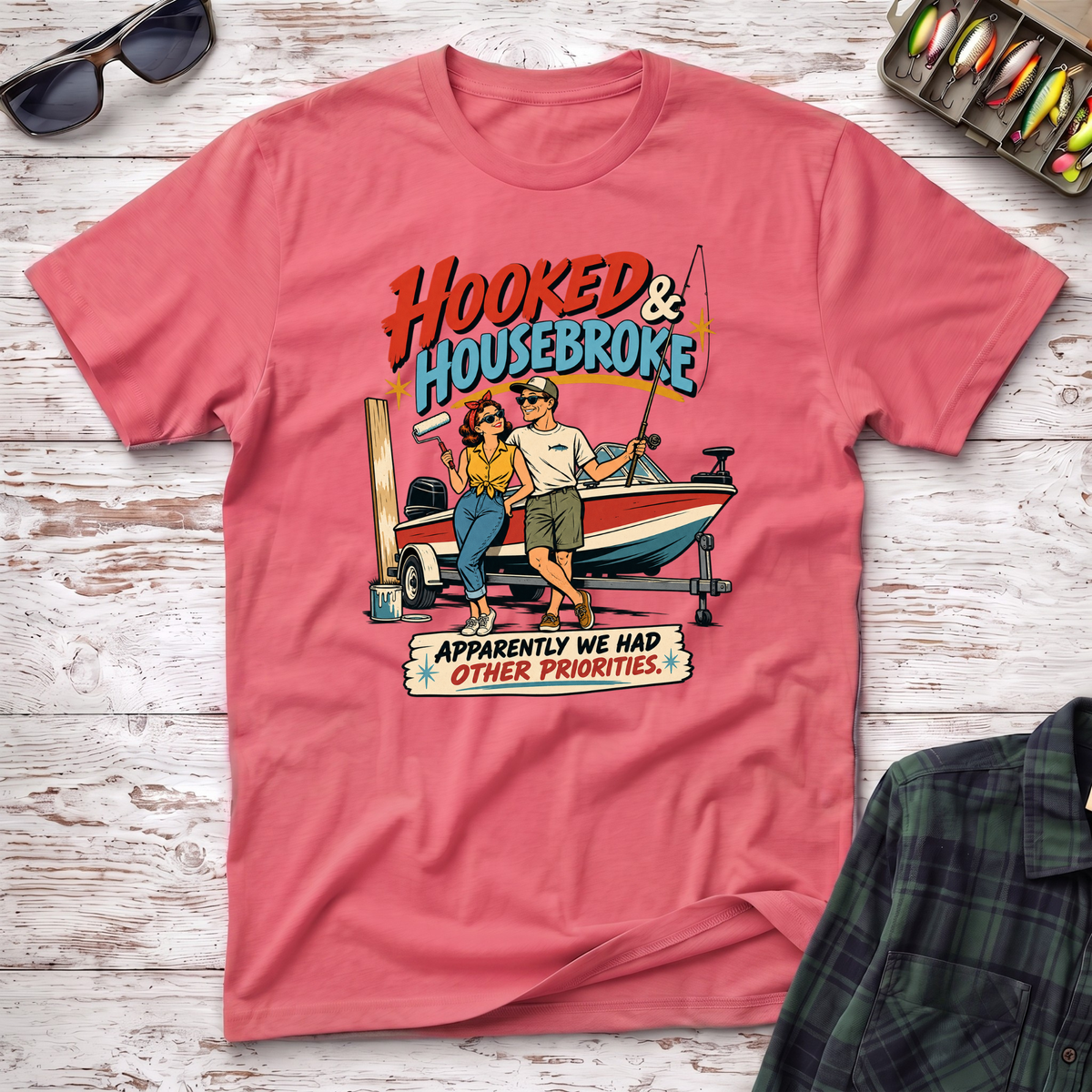 Hooked and Housebroke T-Shirt