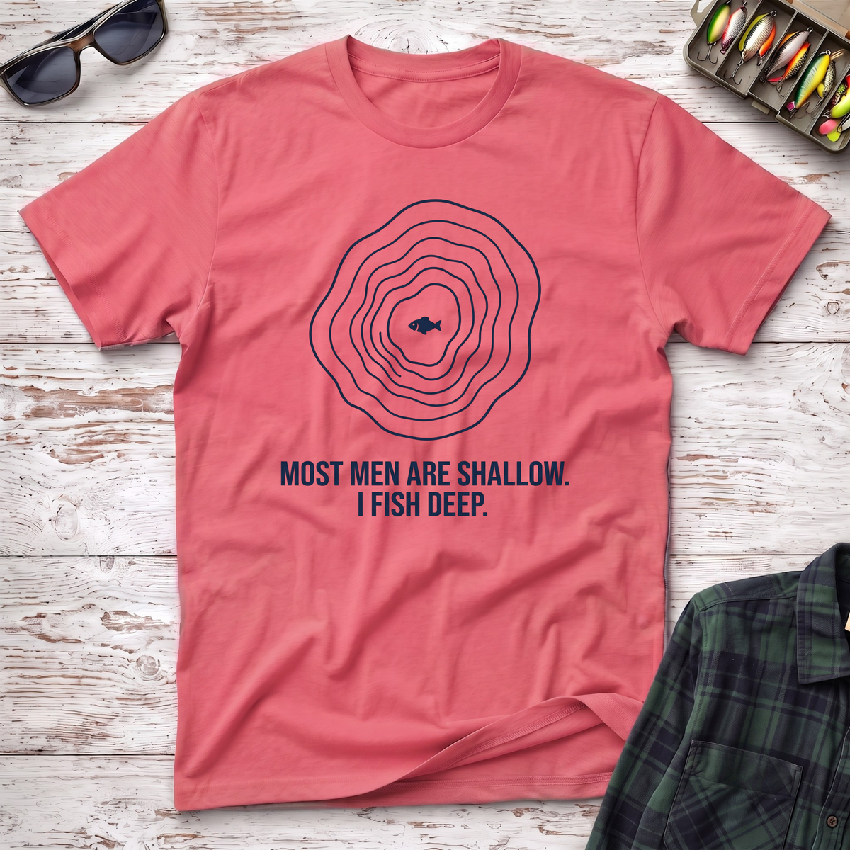 I Fish Deep T-Shirt