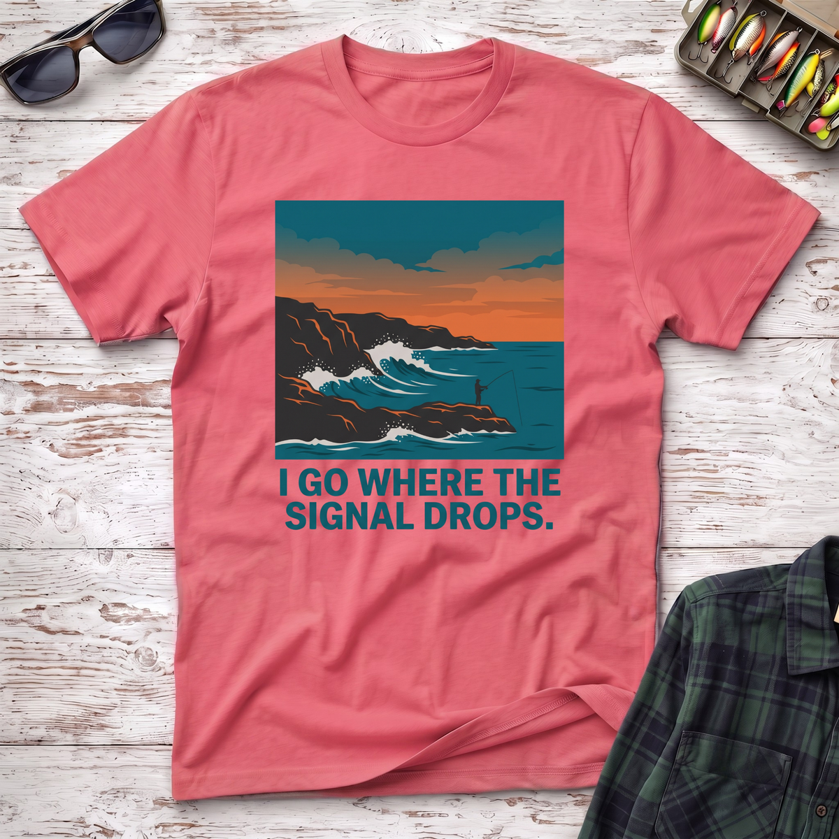 Where The Signal Drops T-Shirt