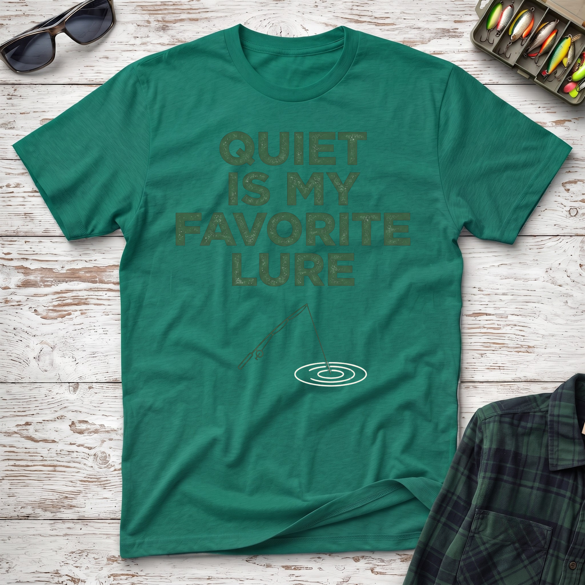 Quiet Is My Favorite Lure T-Shirt