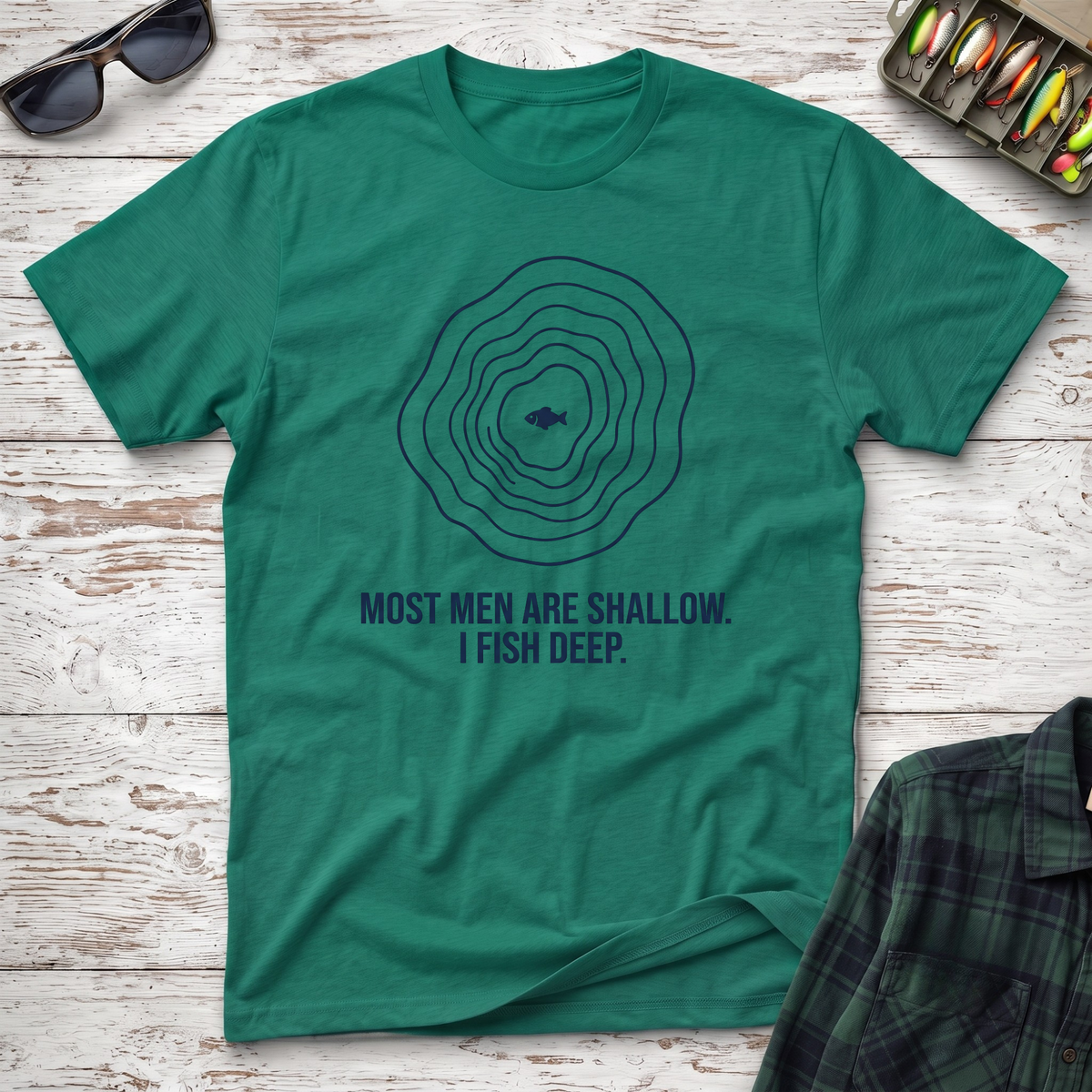 I Fish Deep T-Shirt