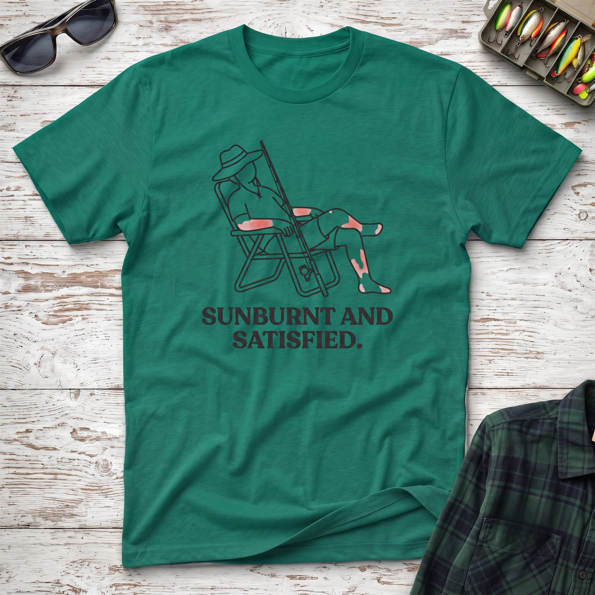 Sunburnt And Satisfied T-Shirt