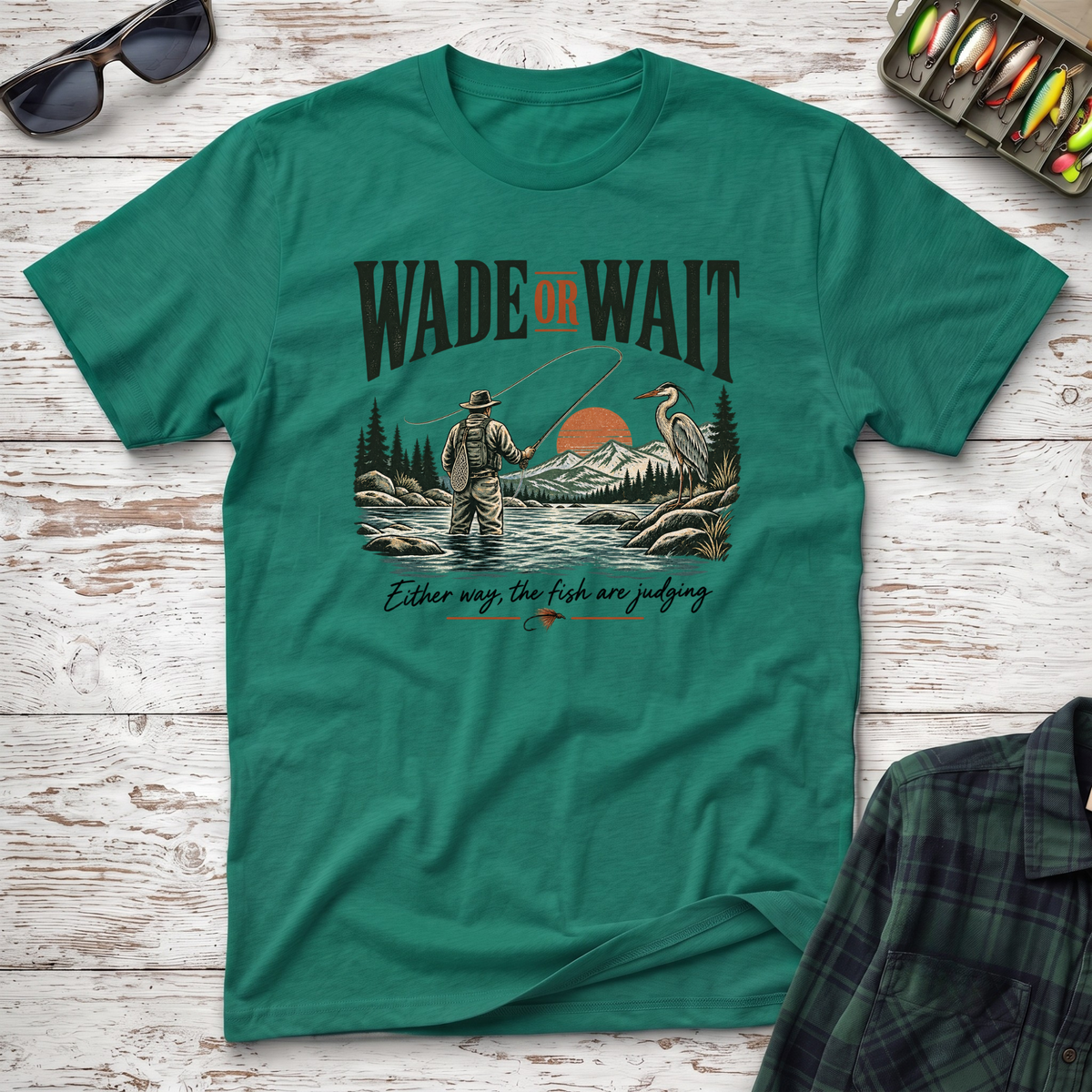 Wade or Wait T-Shirt
