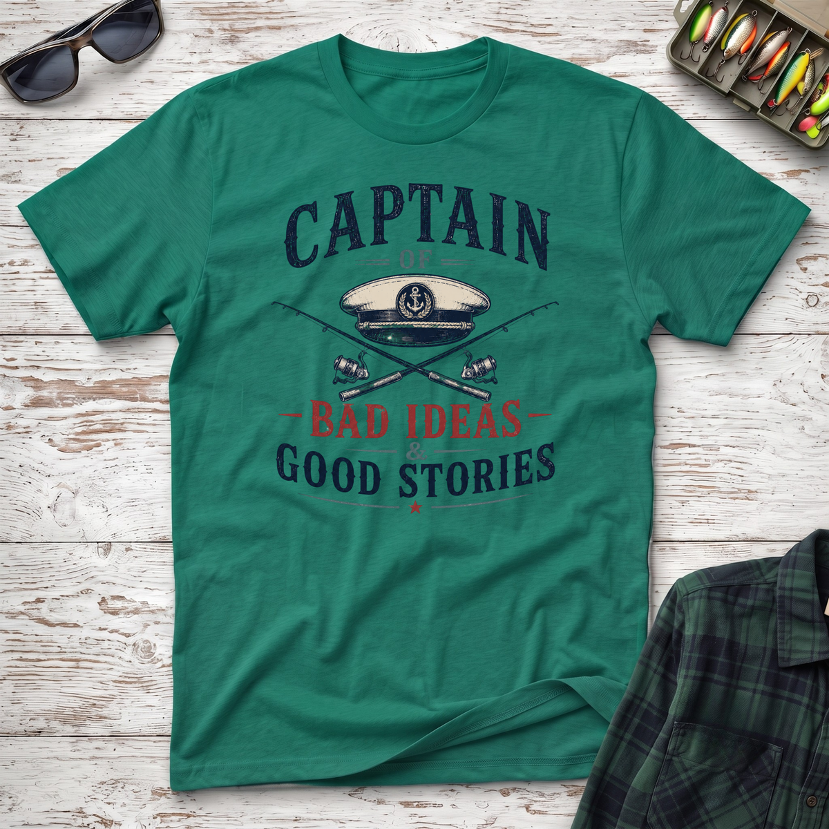 Captain of Bad Ideas T-Shirt