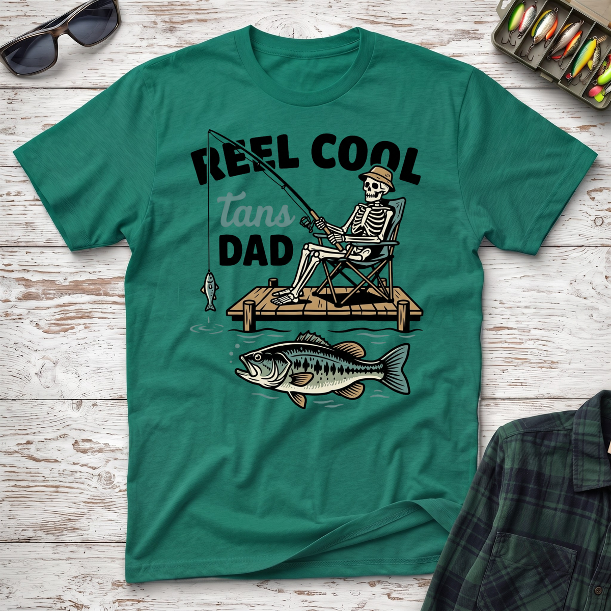Reel Cool Tans Dad T-Shirt