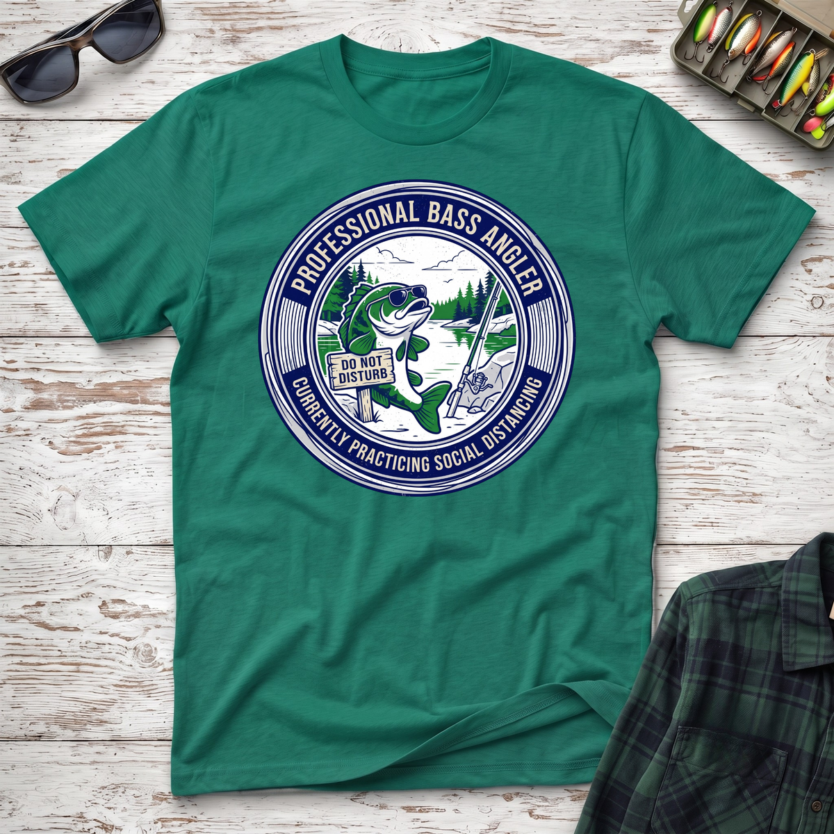 Social Distancing Bass T-Shirt
