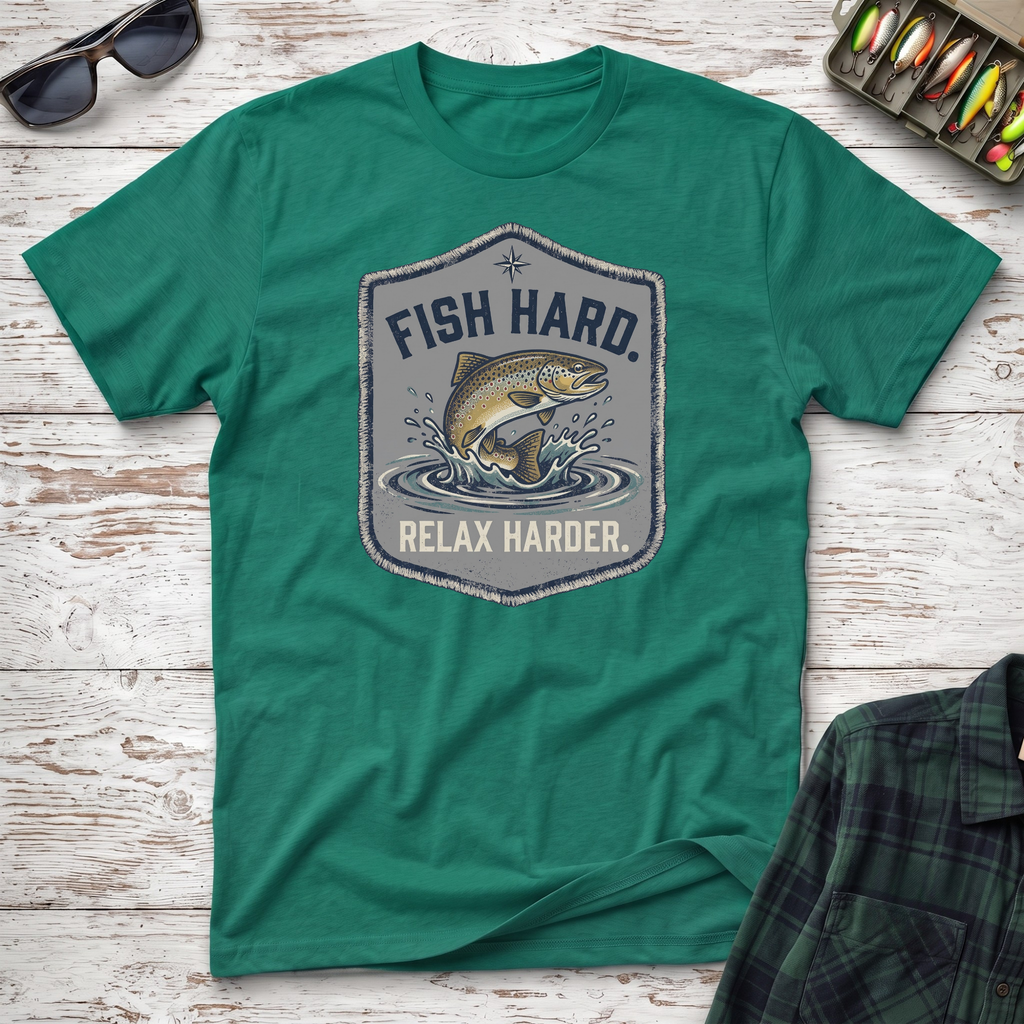 Fish Hard Trout T-Shirt