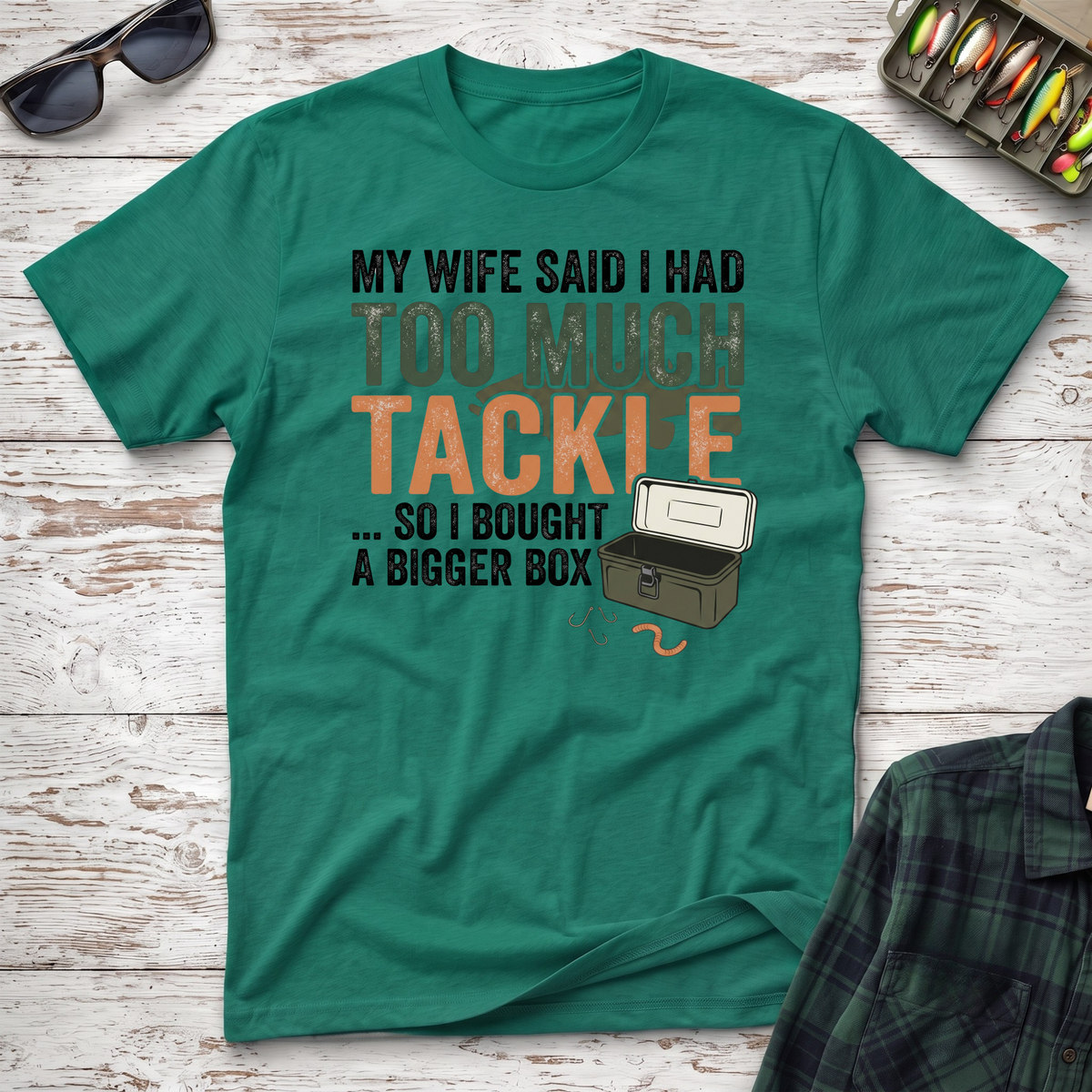 Too Much Tackle T-Shirt