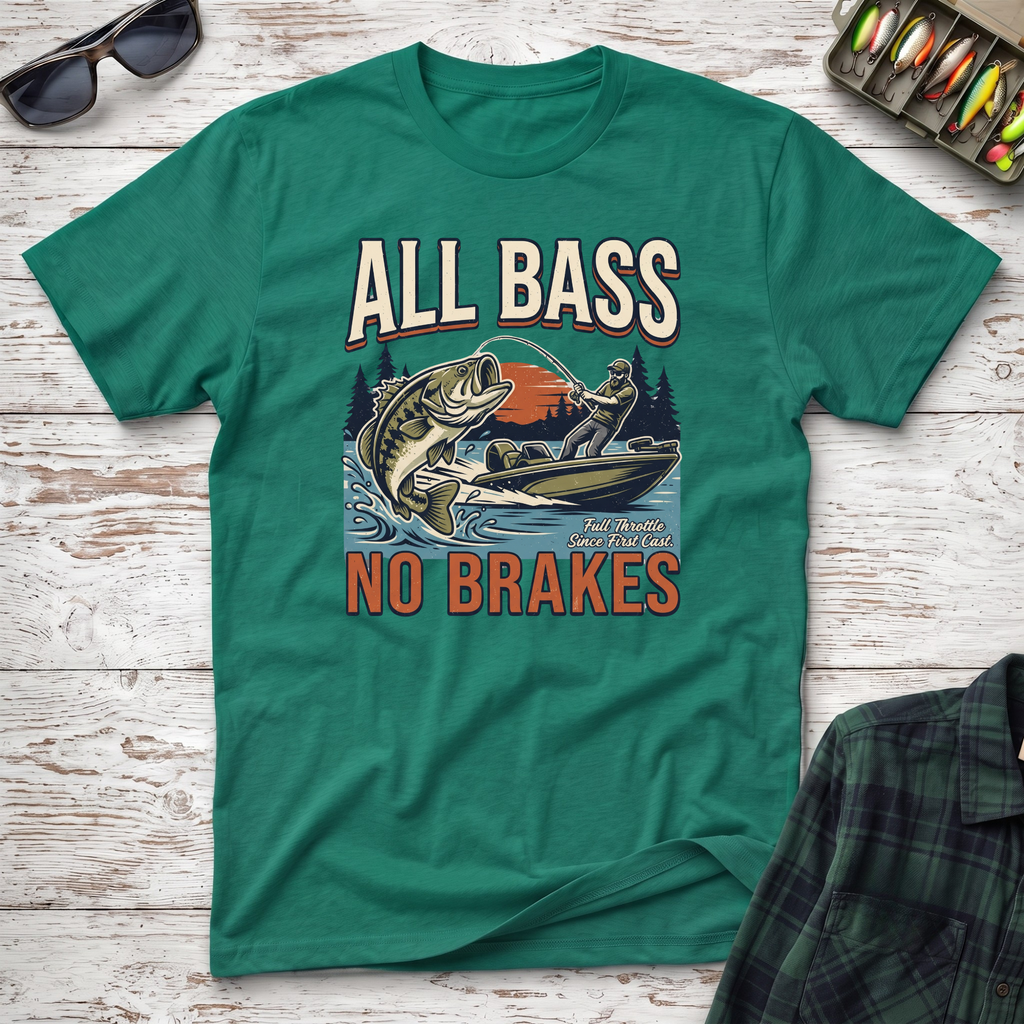 All Bass No Brakes T-Shirt