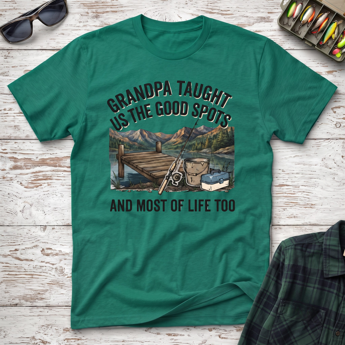 Grandpa Taught Us T-Shirt