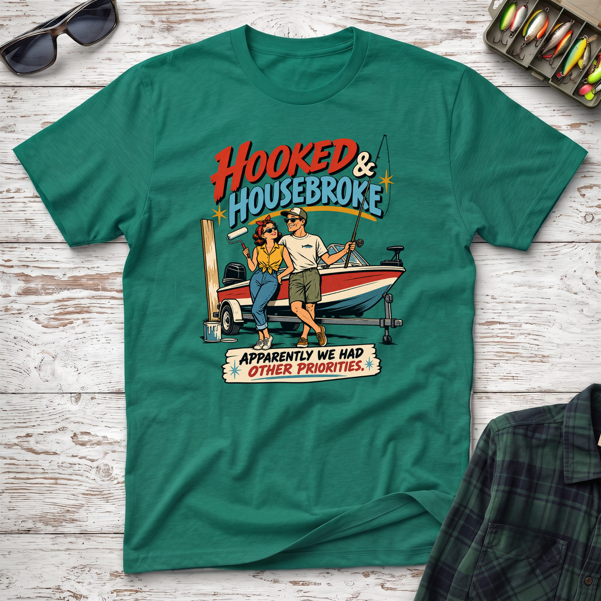 Hooked and Housebroke T-Shirt