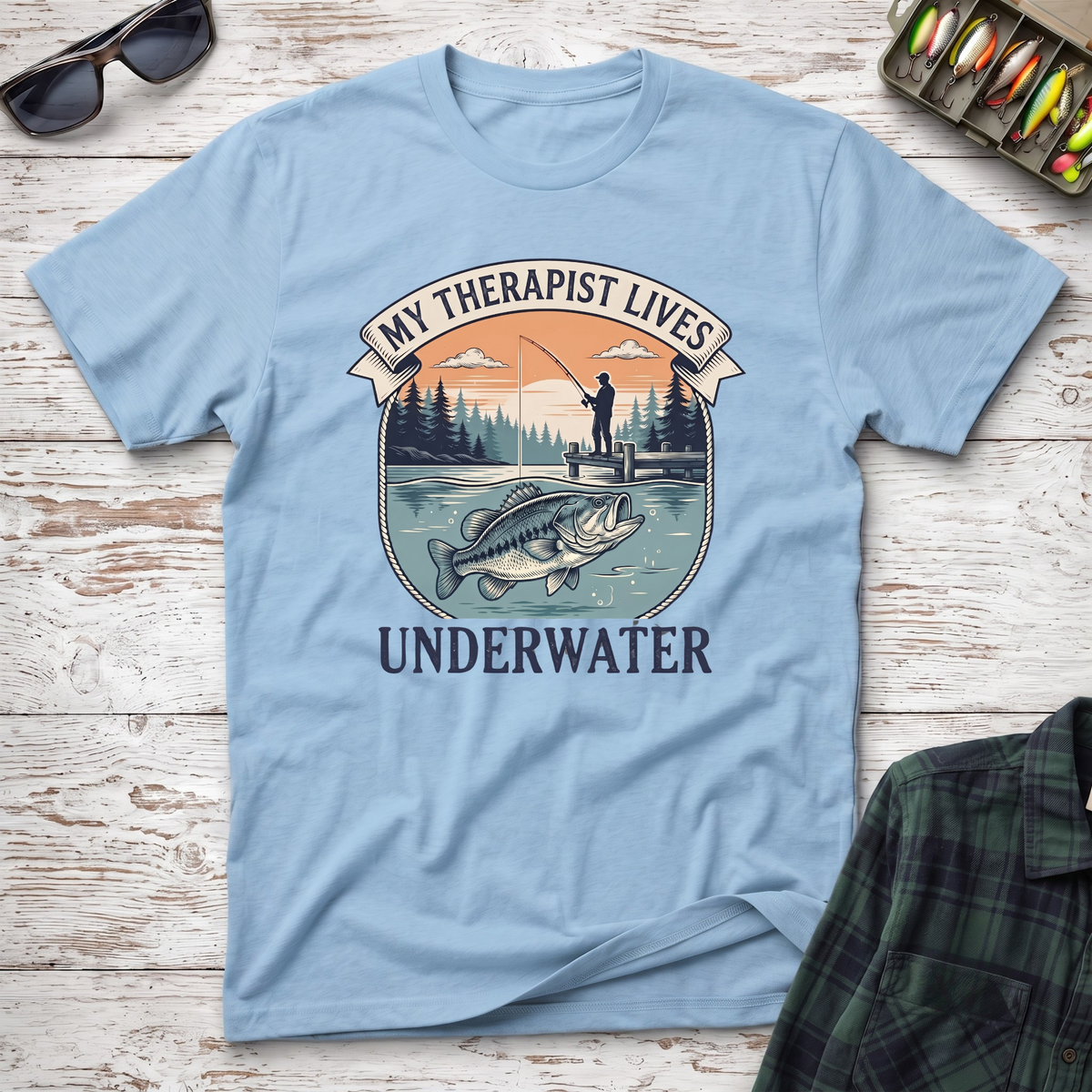My Therapist Lives Underwater T-Shirt