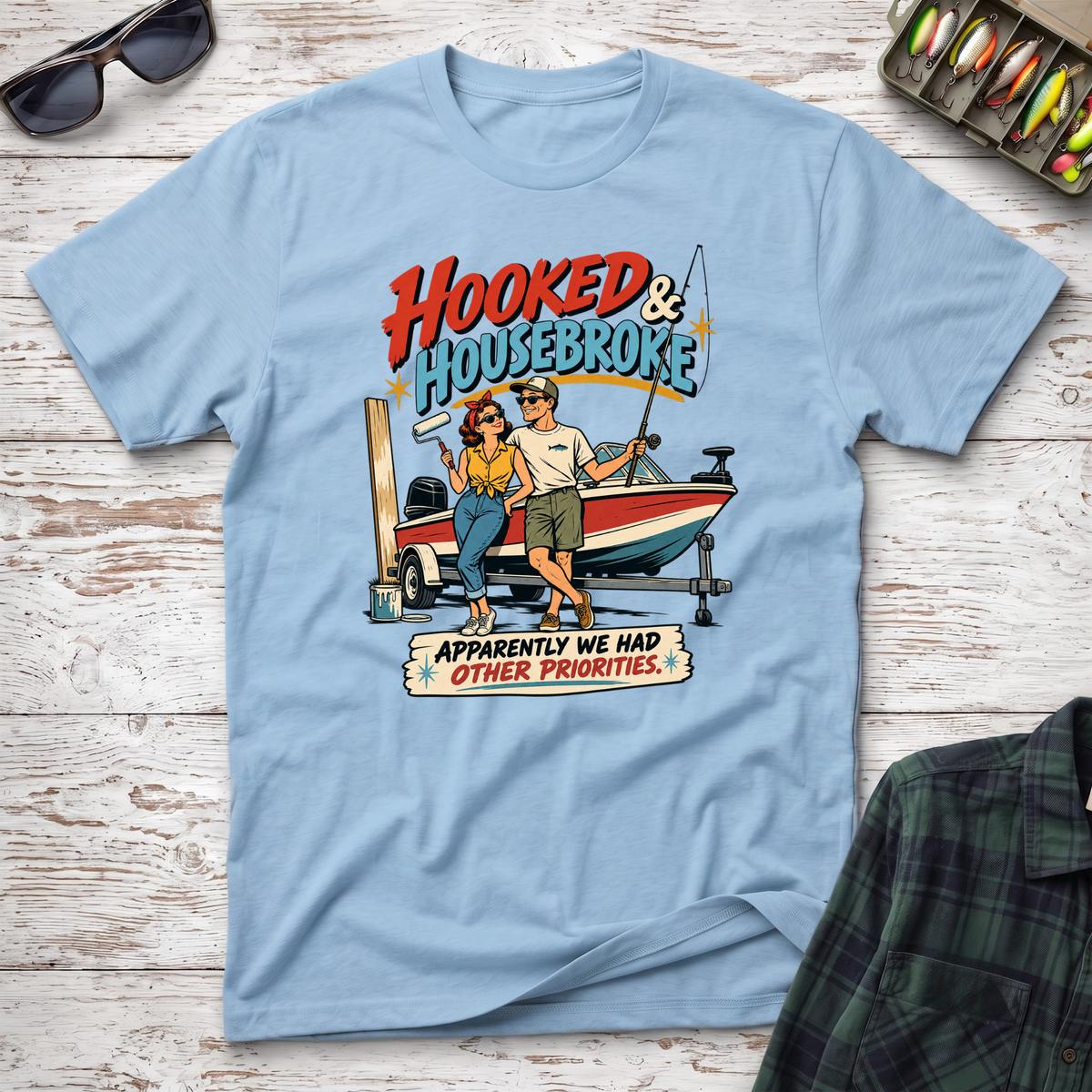 Hooked and Housebroke T-Shirt