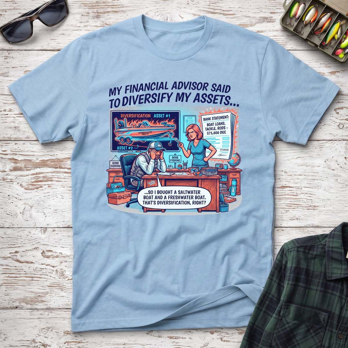 Diversify My Assets T-Shirt