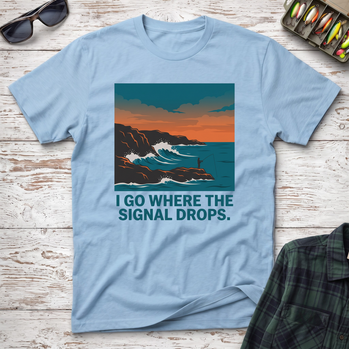 Where The Signal Drops T-Shirt