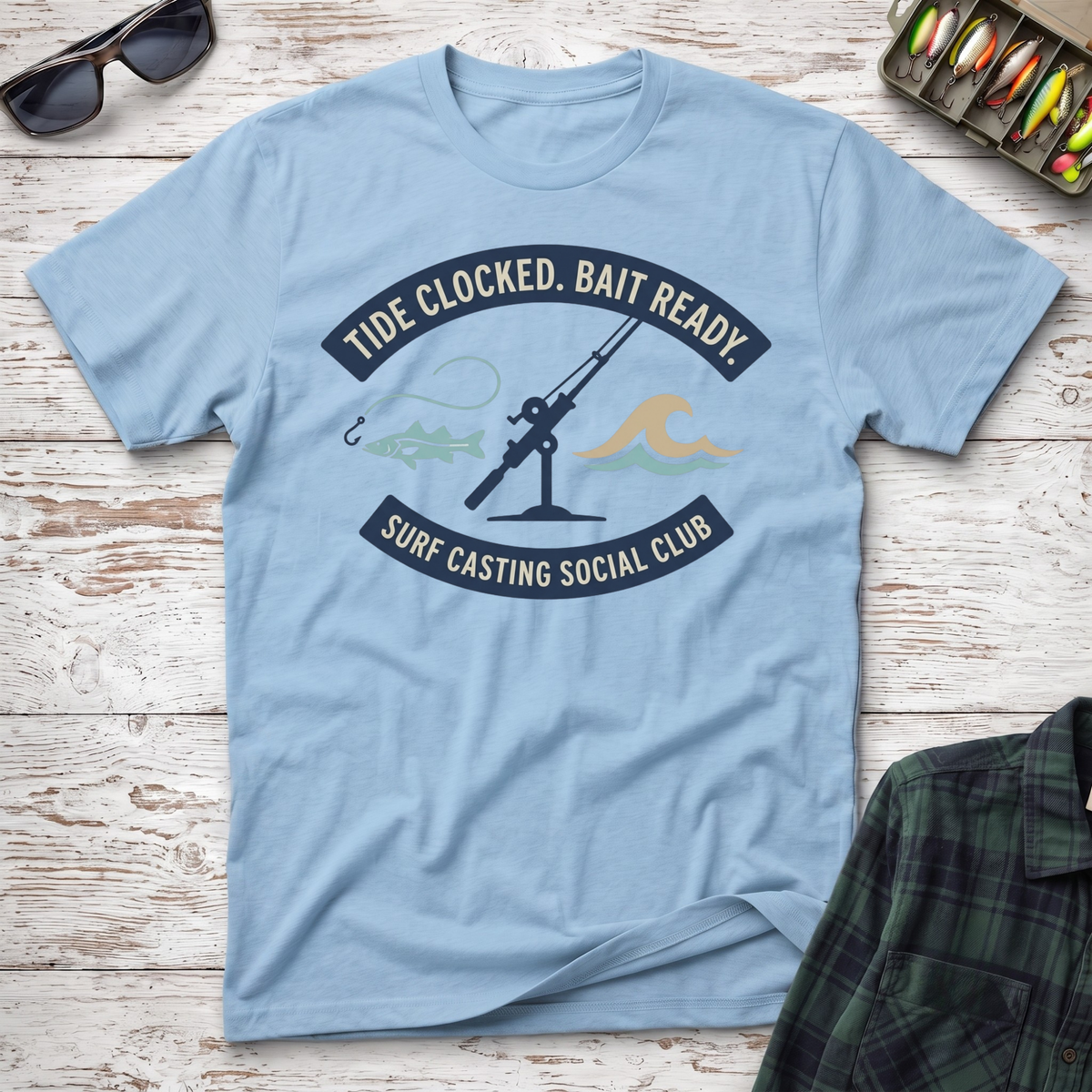 Tide Clocked Bait Ready T-Shirt