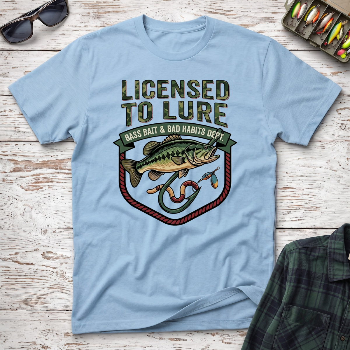 Licensed To Lure T-Shirt