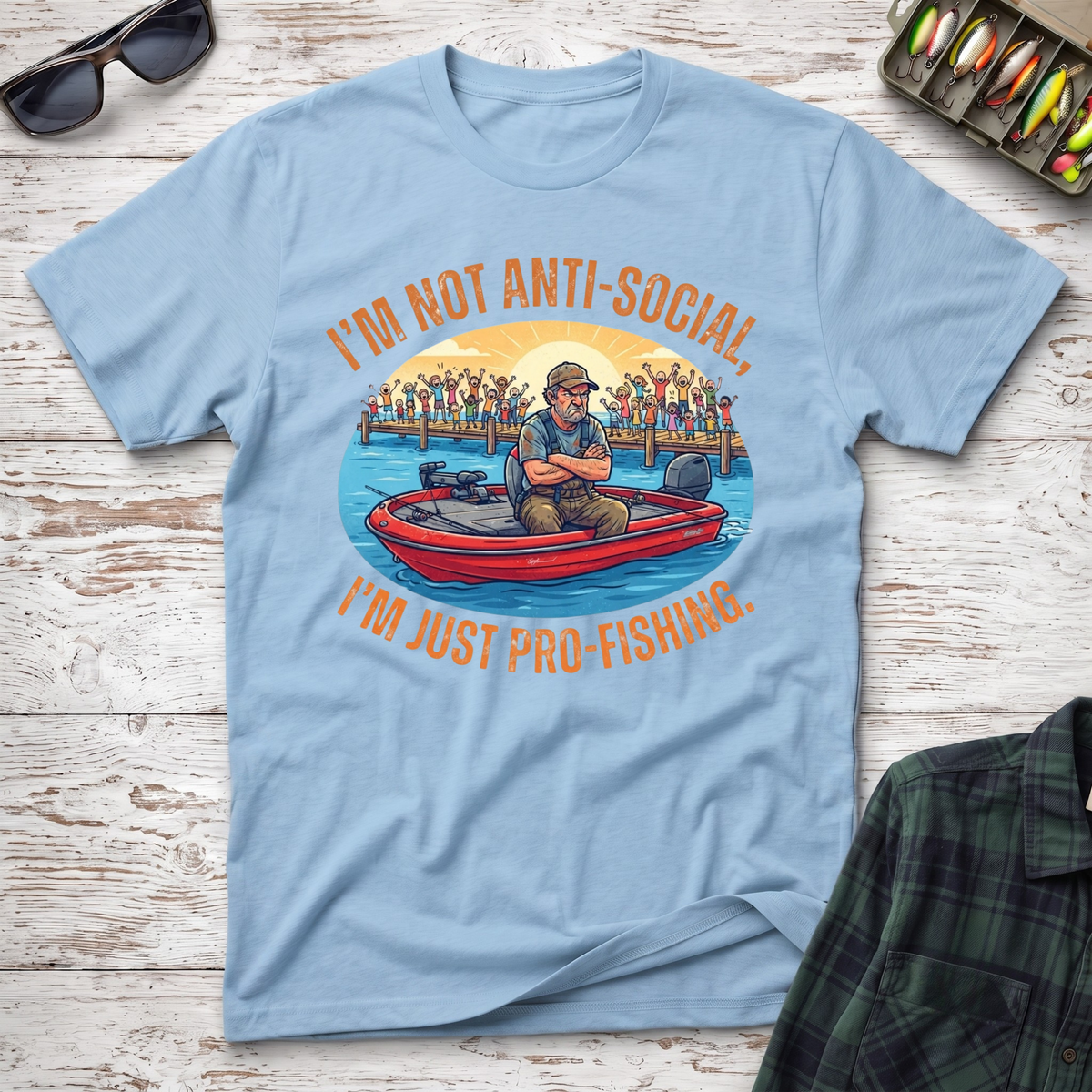 I'm Not Anti-Social T-Shirt