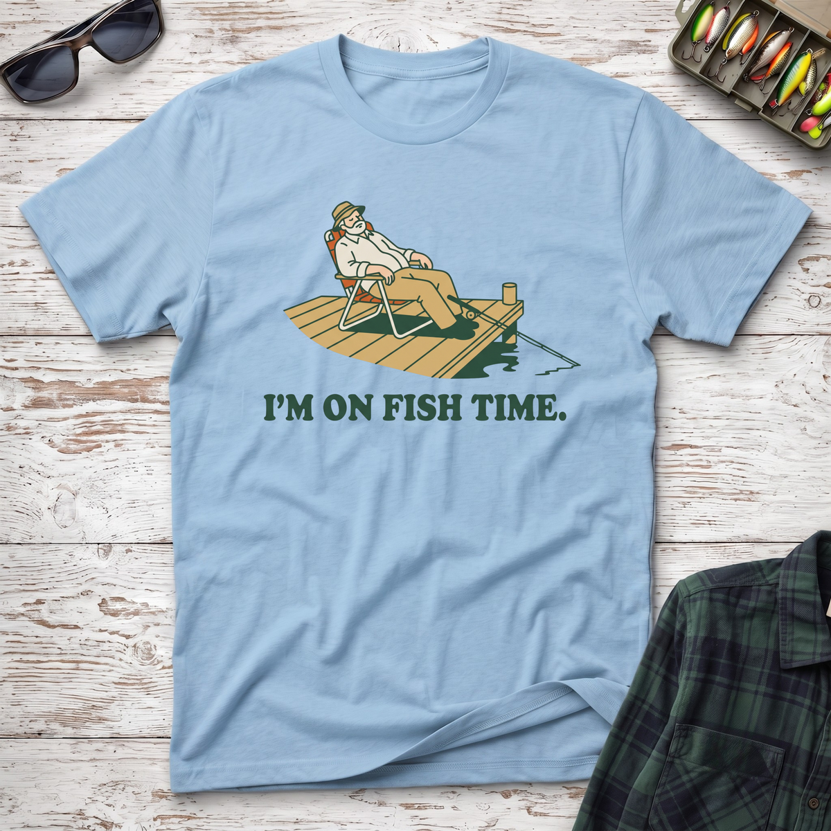 I'm On Fish Time T-Shirt