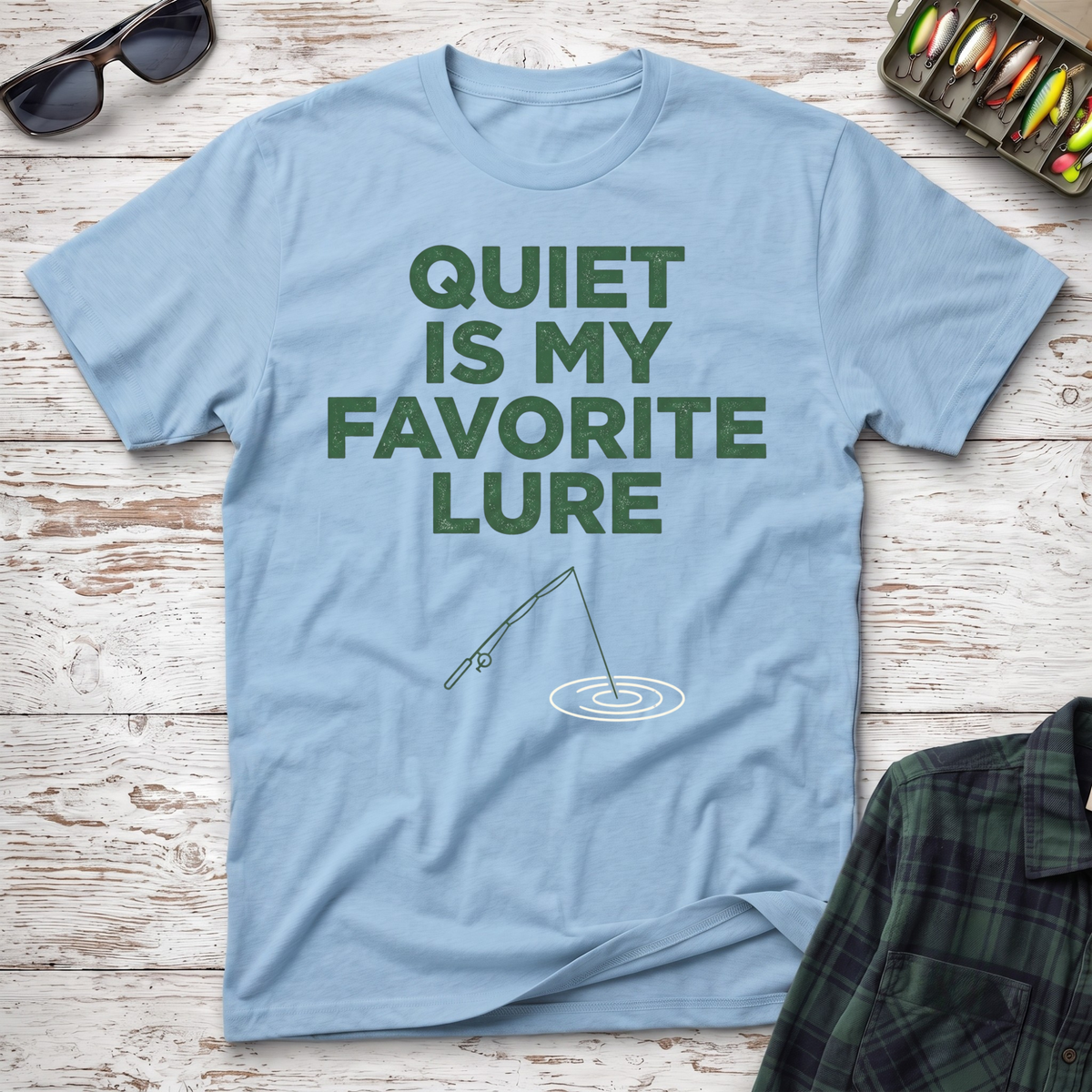 Quiet Is My Favorite Lure T-Shirt
