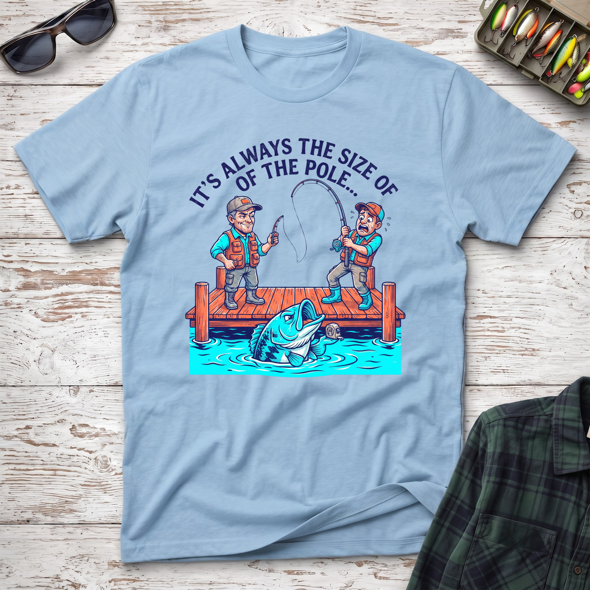 Size of The Pole T-Shirt