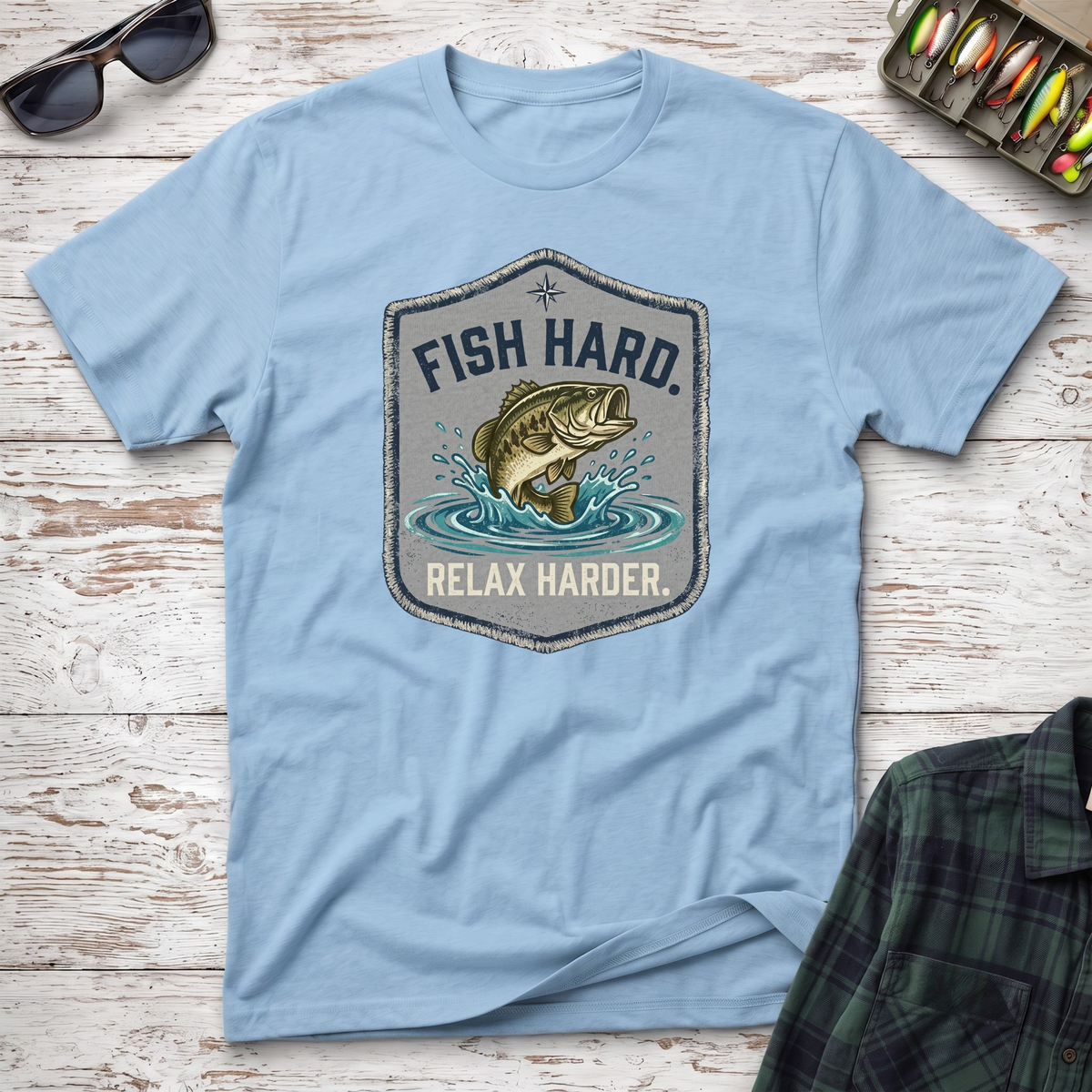 Fish Hard Bass T-Shirt