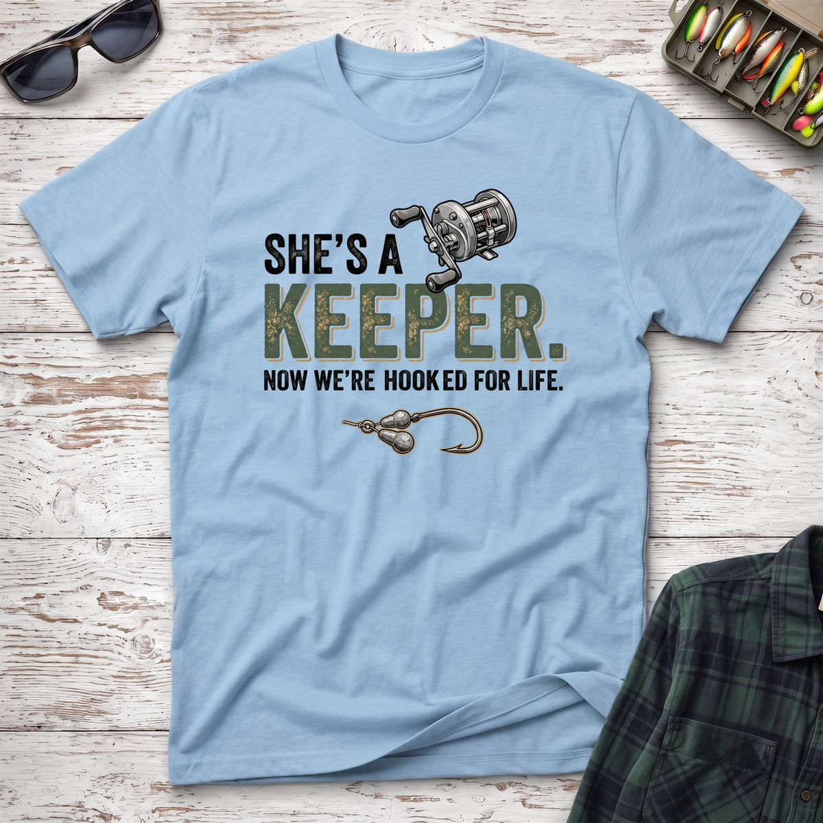 She's A Reel Keeper T-Shirt