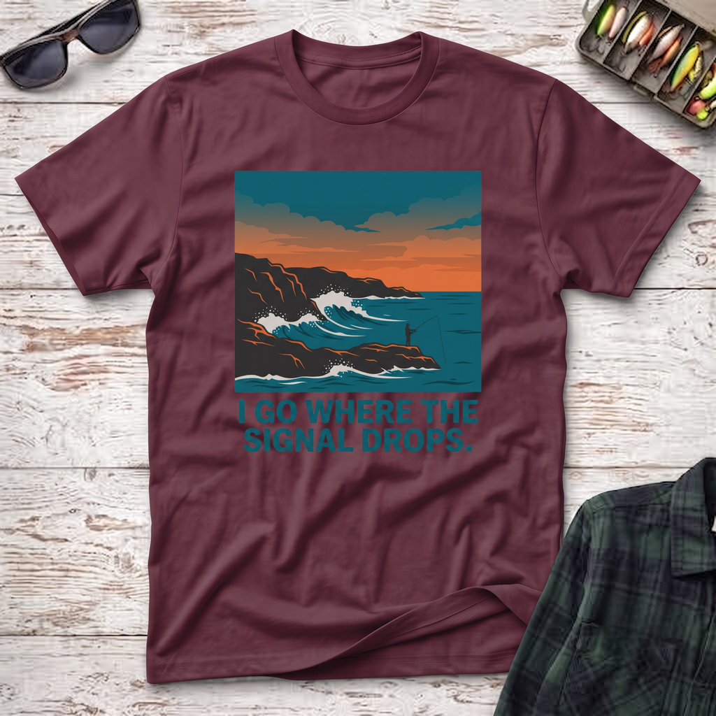Where The Signal Drops T-Shirt