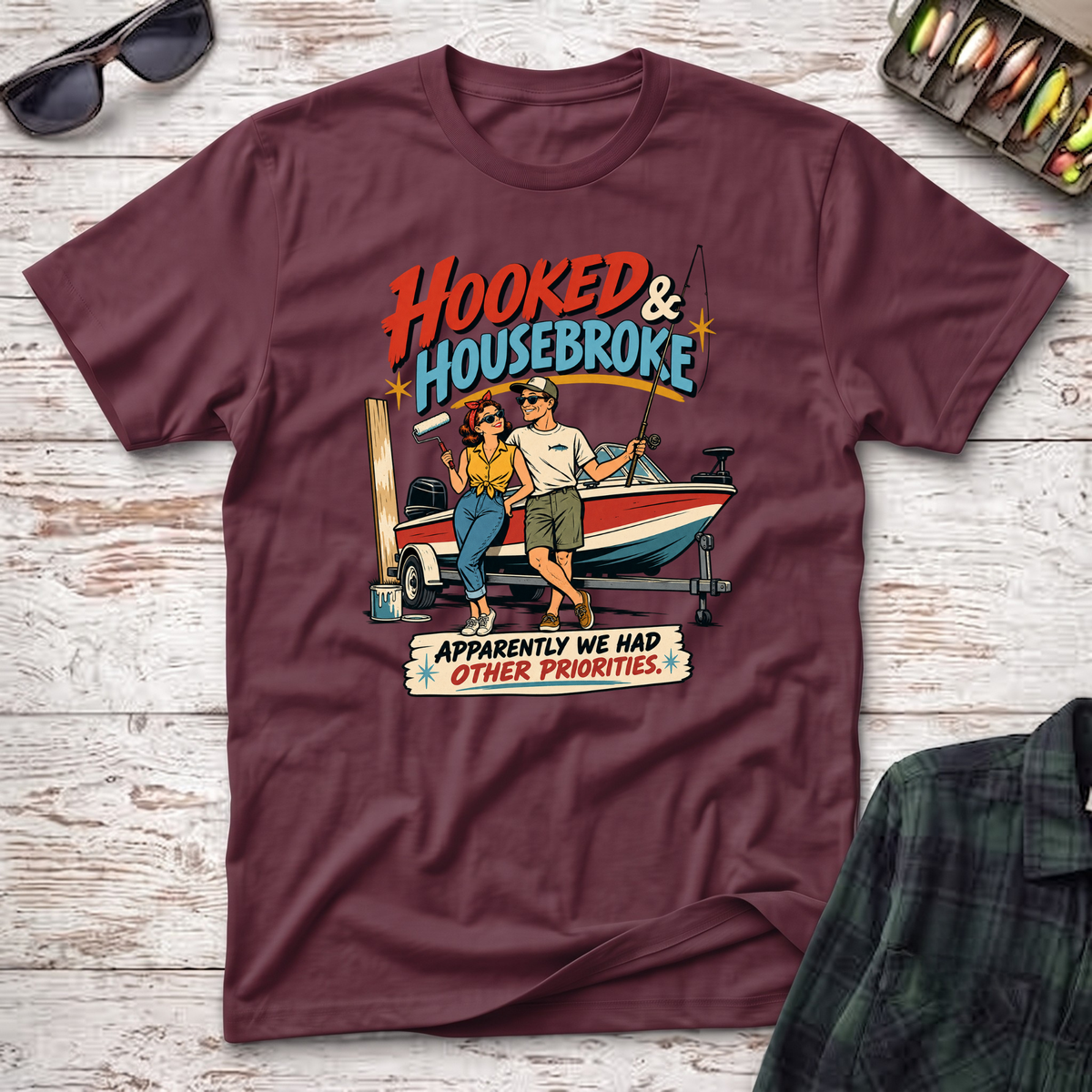 Hooked and Housebroke T-Shirt