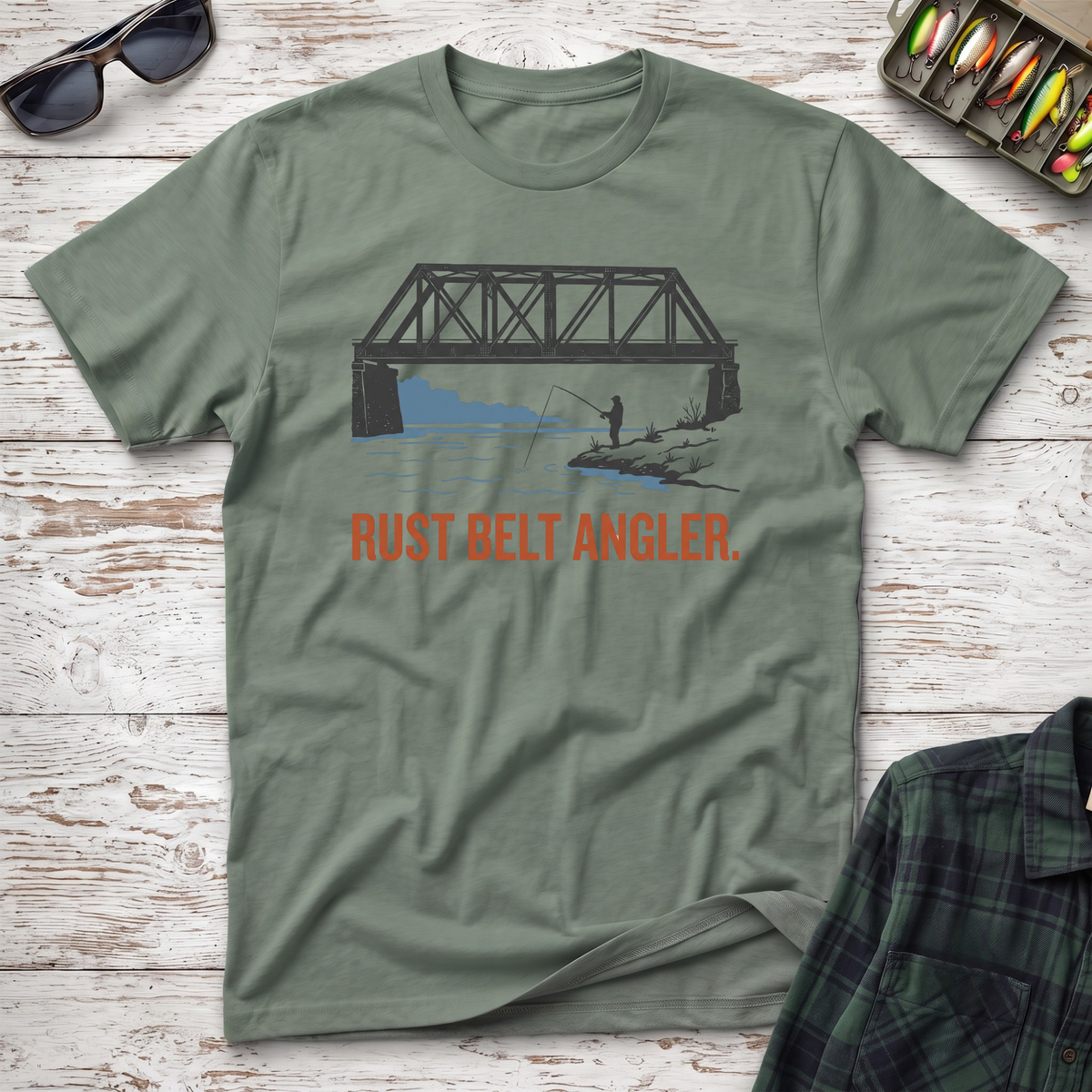 Rust Belt Angler T-Shirt