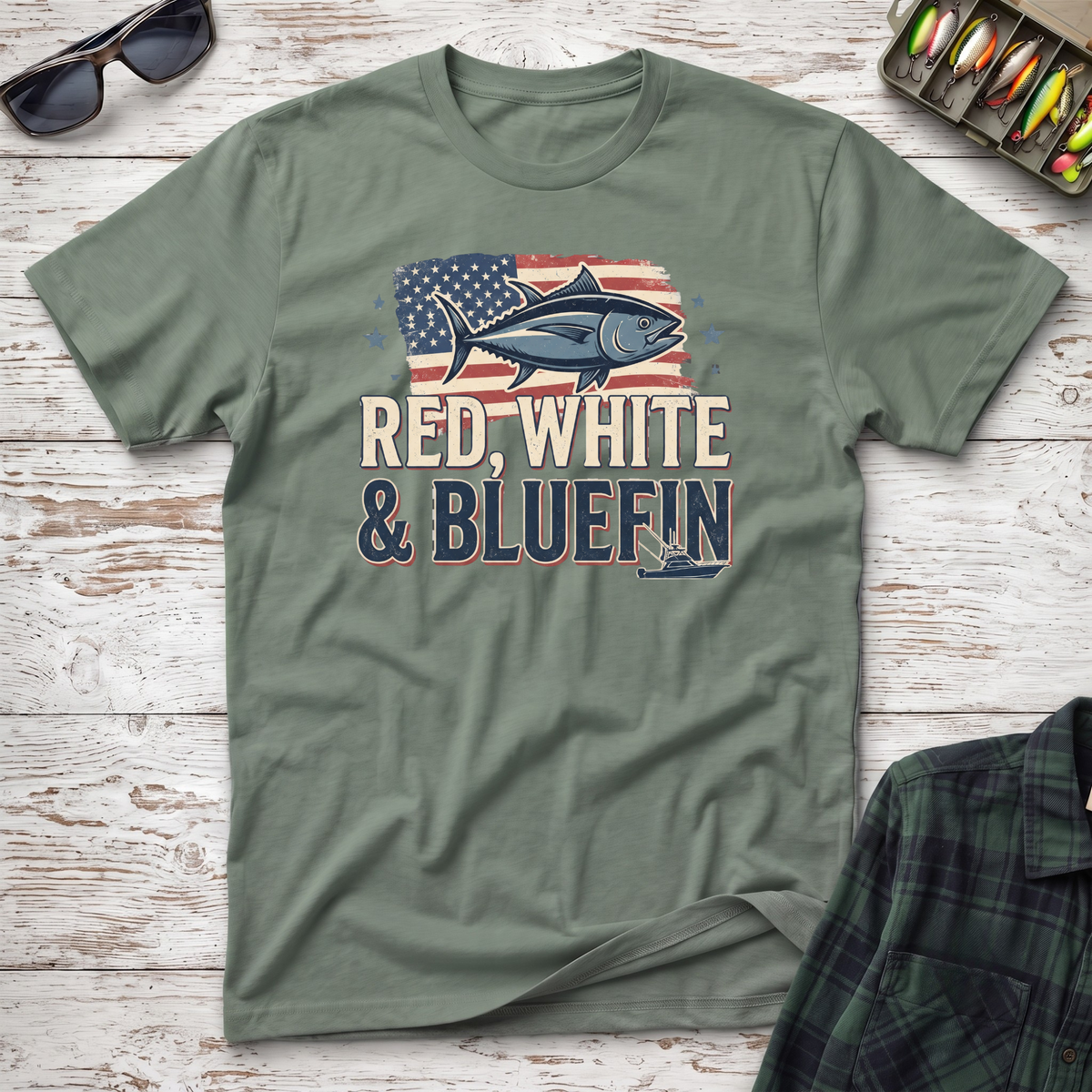 Red, White & Bluefin T-Shirt