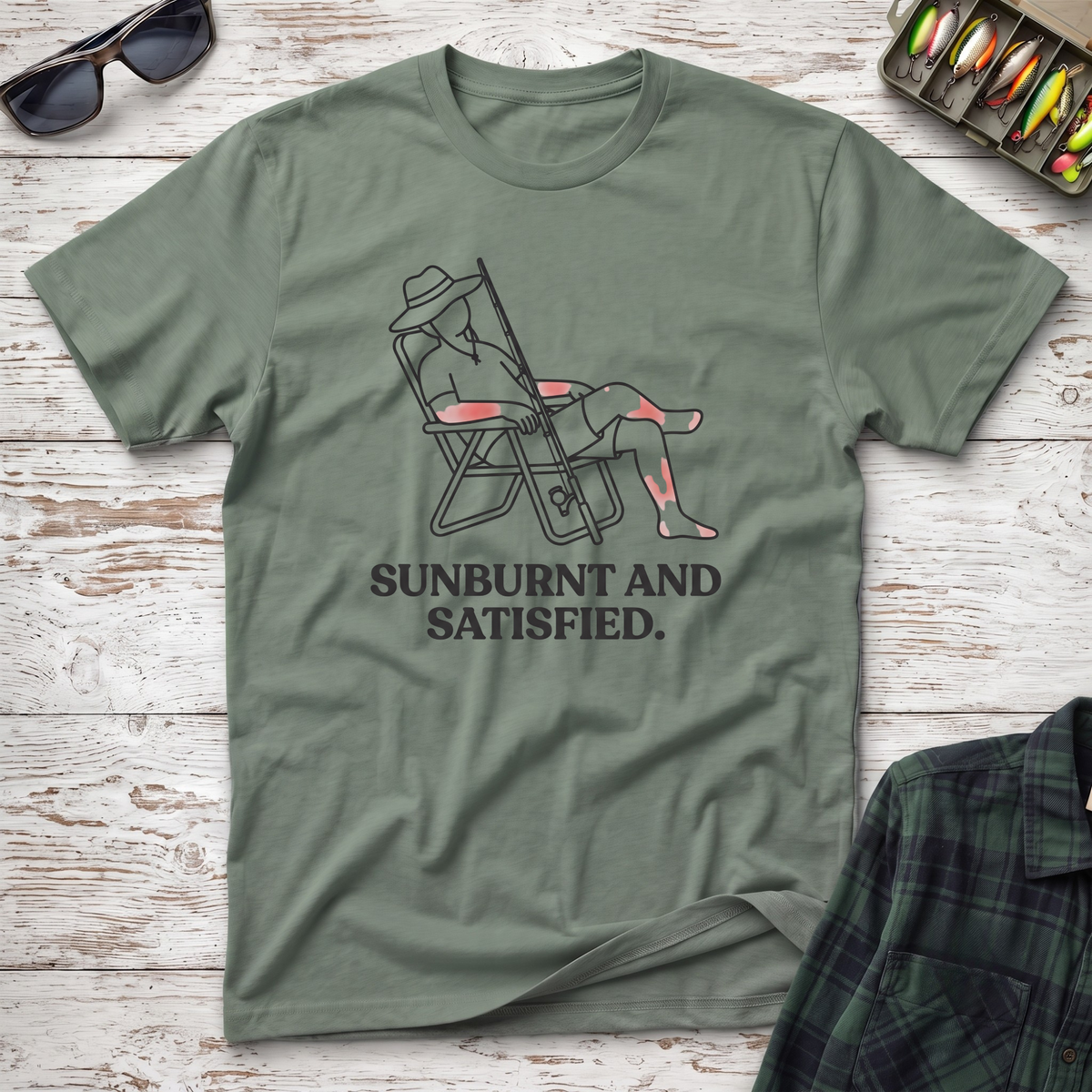 Sunburnt And Satisfied T-Shirt