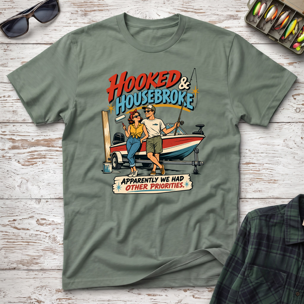 Hooked and Housebroke T-Shirt