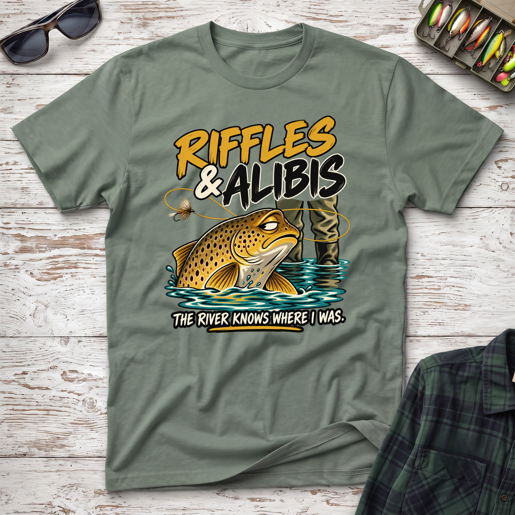 Riffles & Alibis T-Shirt