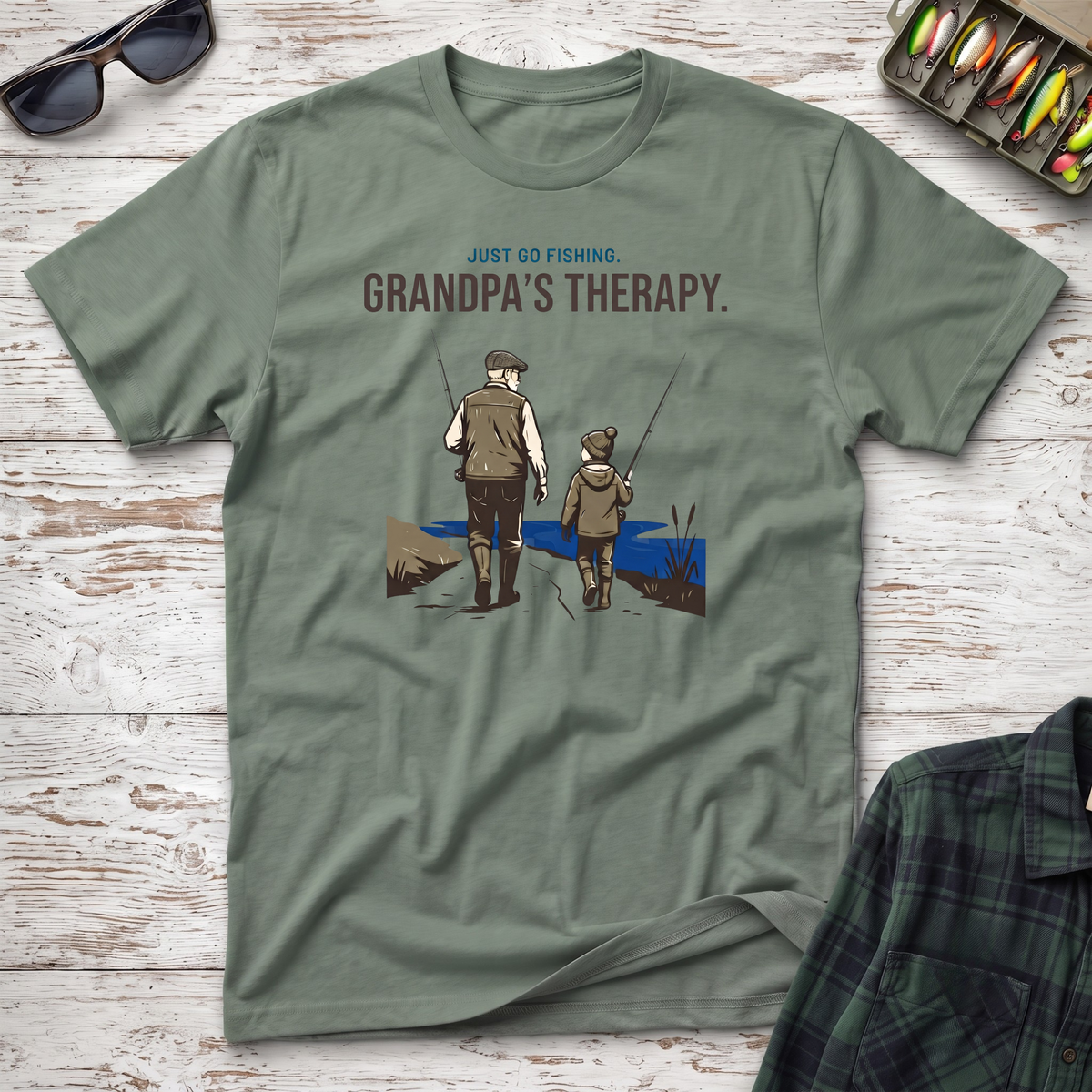 Grandpa's Therapy T-Shirt