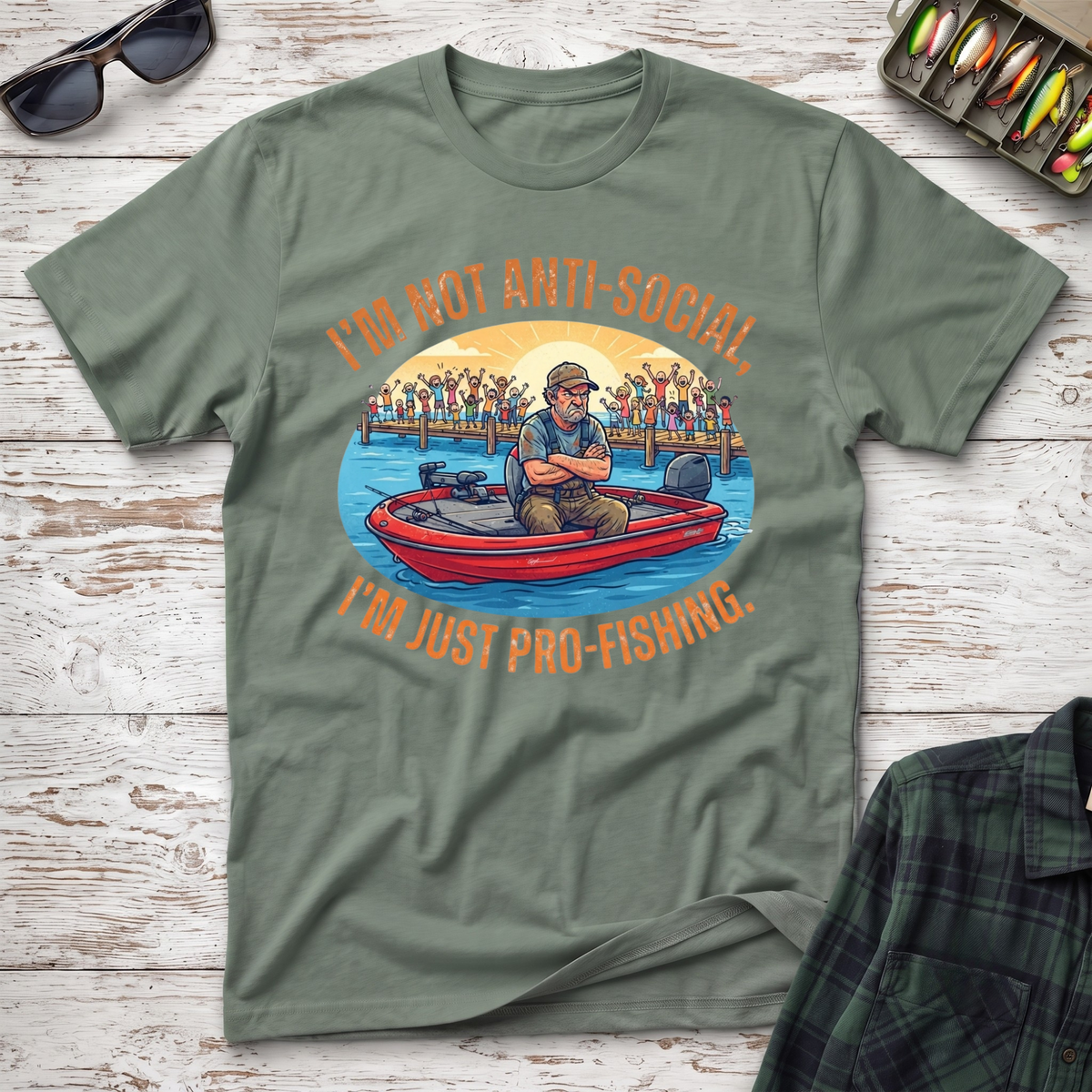I'm Not Anti-Social T-Shirt