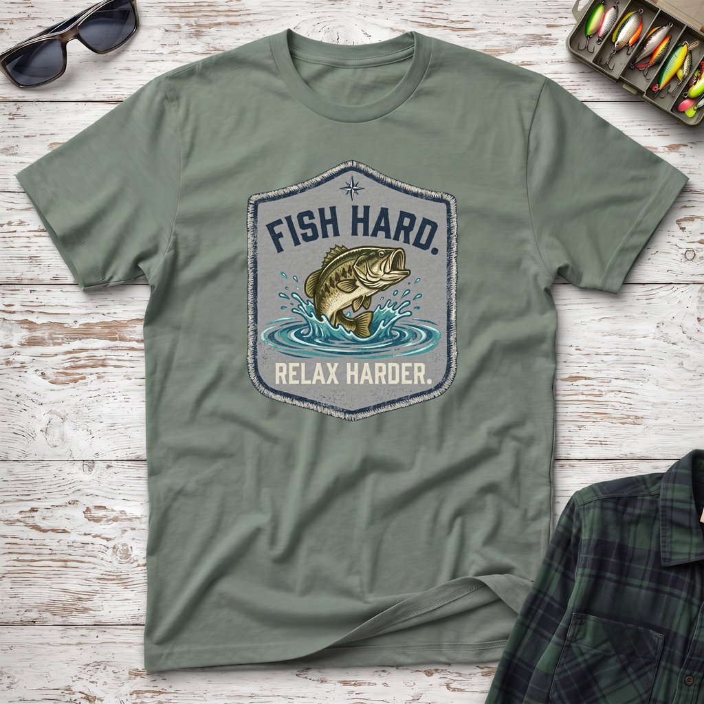 Fish Hard Bass T-Shirt
