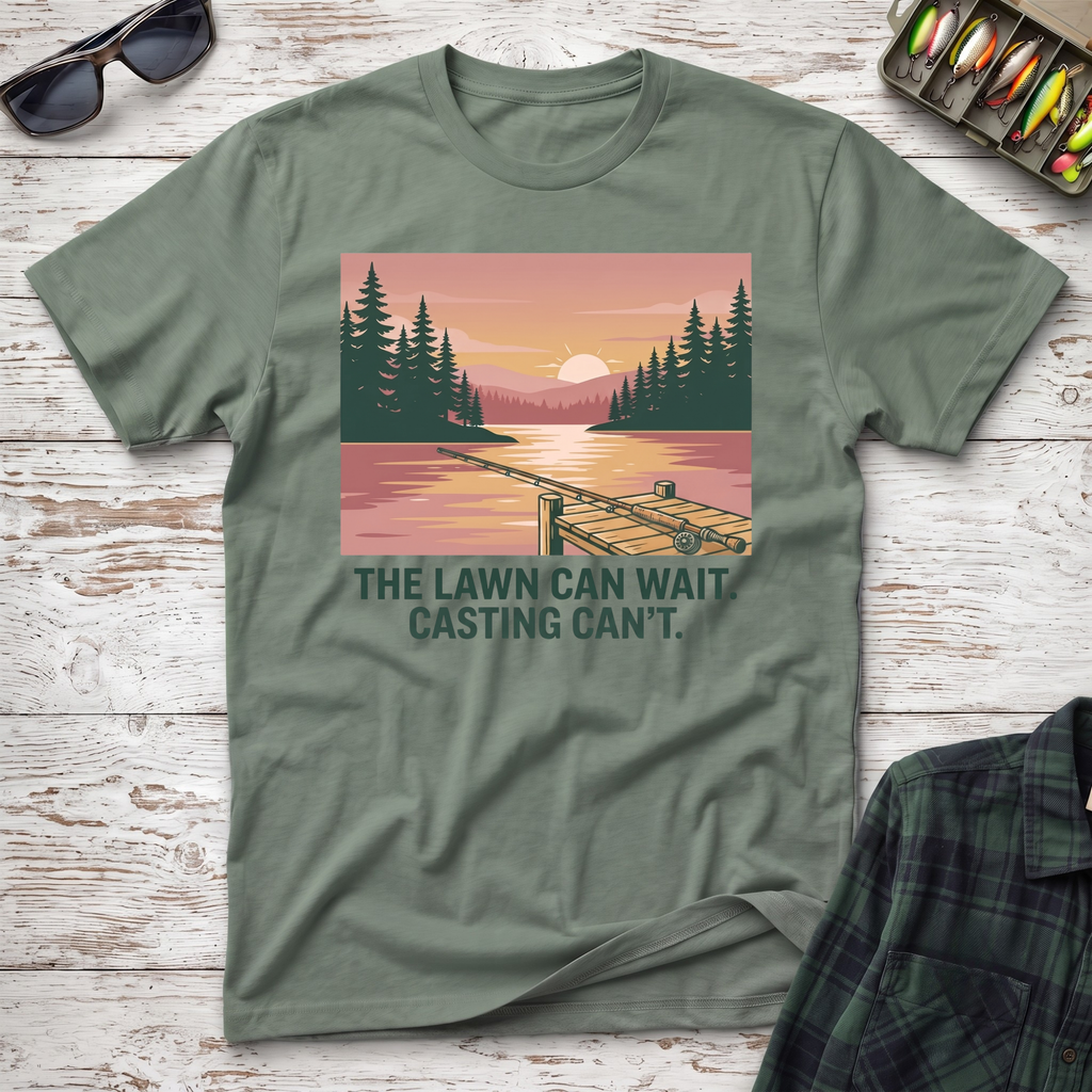 Lawn Can Wait T-Shirt